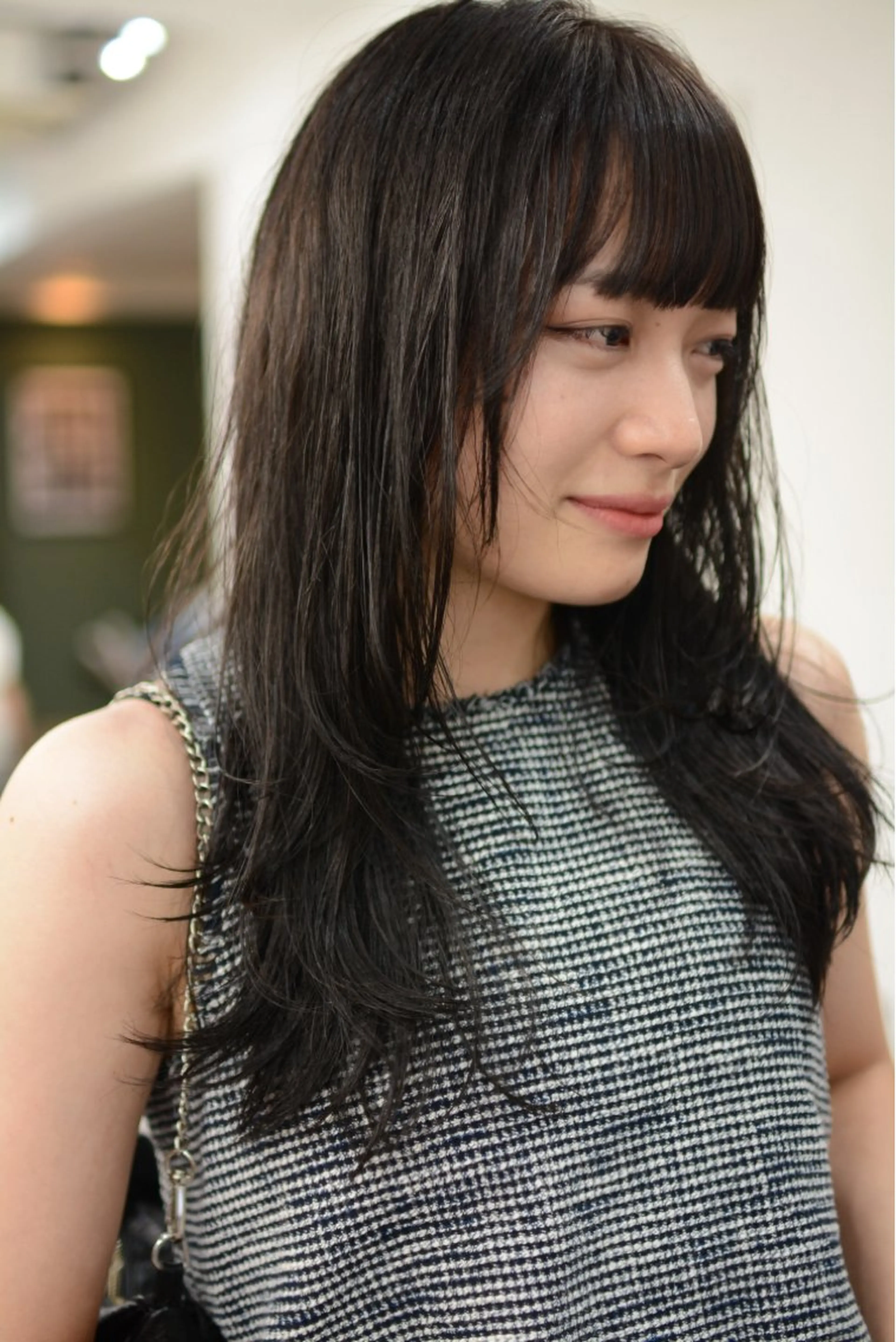 ミディアム カラー レイヤーカット カット ヘアカラー トリートメント レイヤー／似合わせ TAKUYAのヘアスタイル