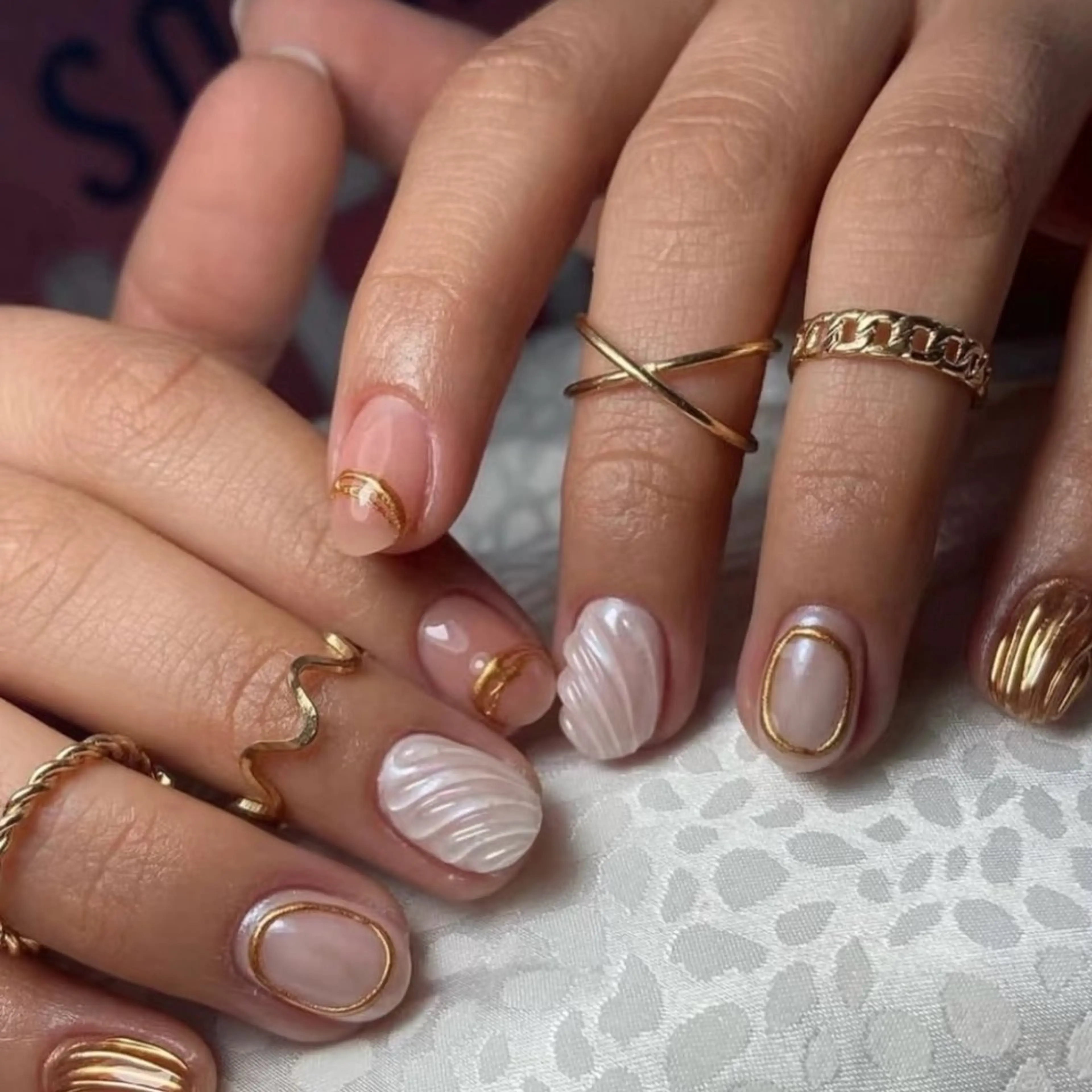 ネイル 高木 維麗絲のネイルデザイン