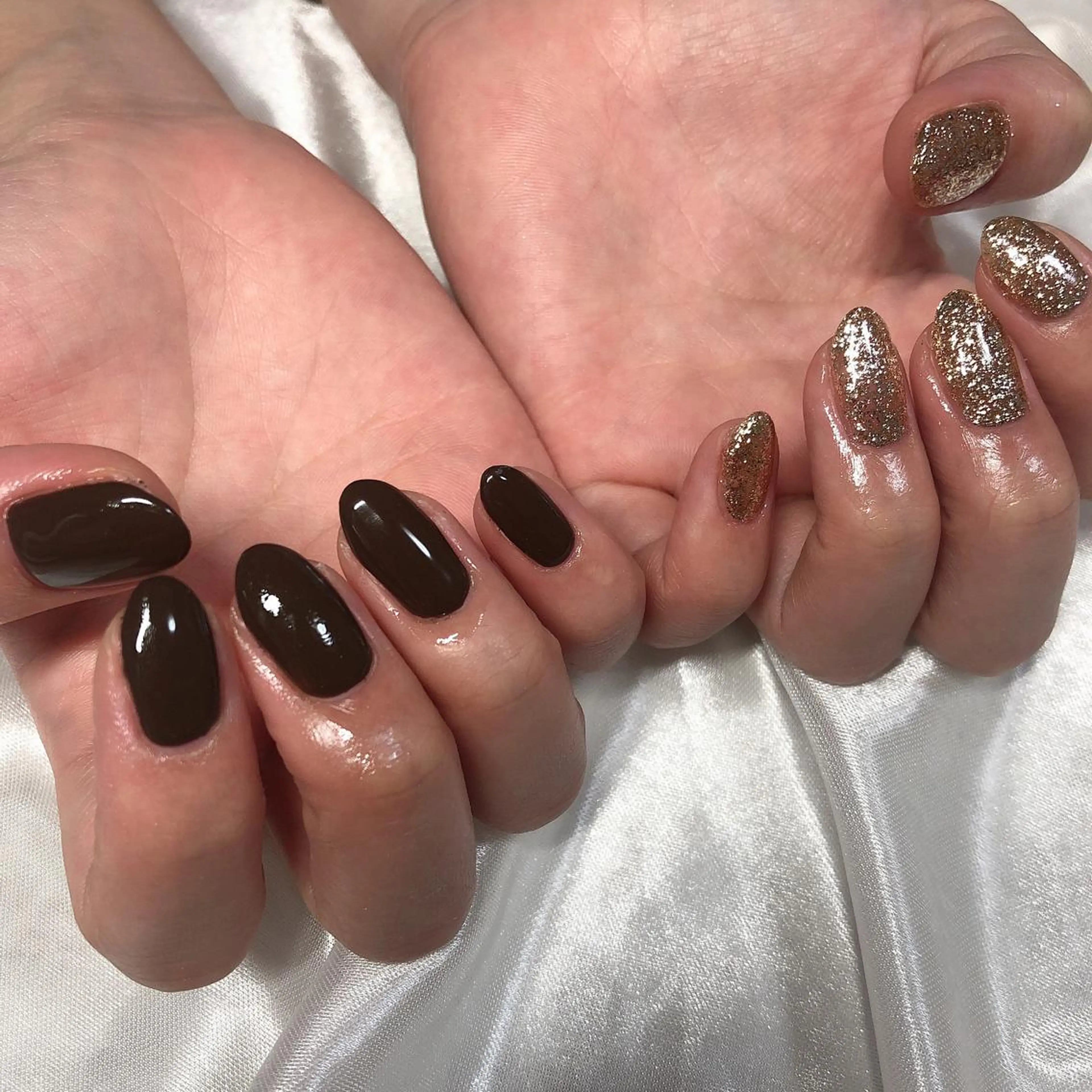 ネイル ハンドネイル 西岡 杏のネイルデザイン