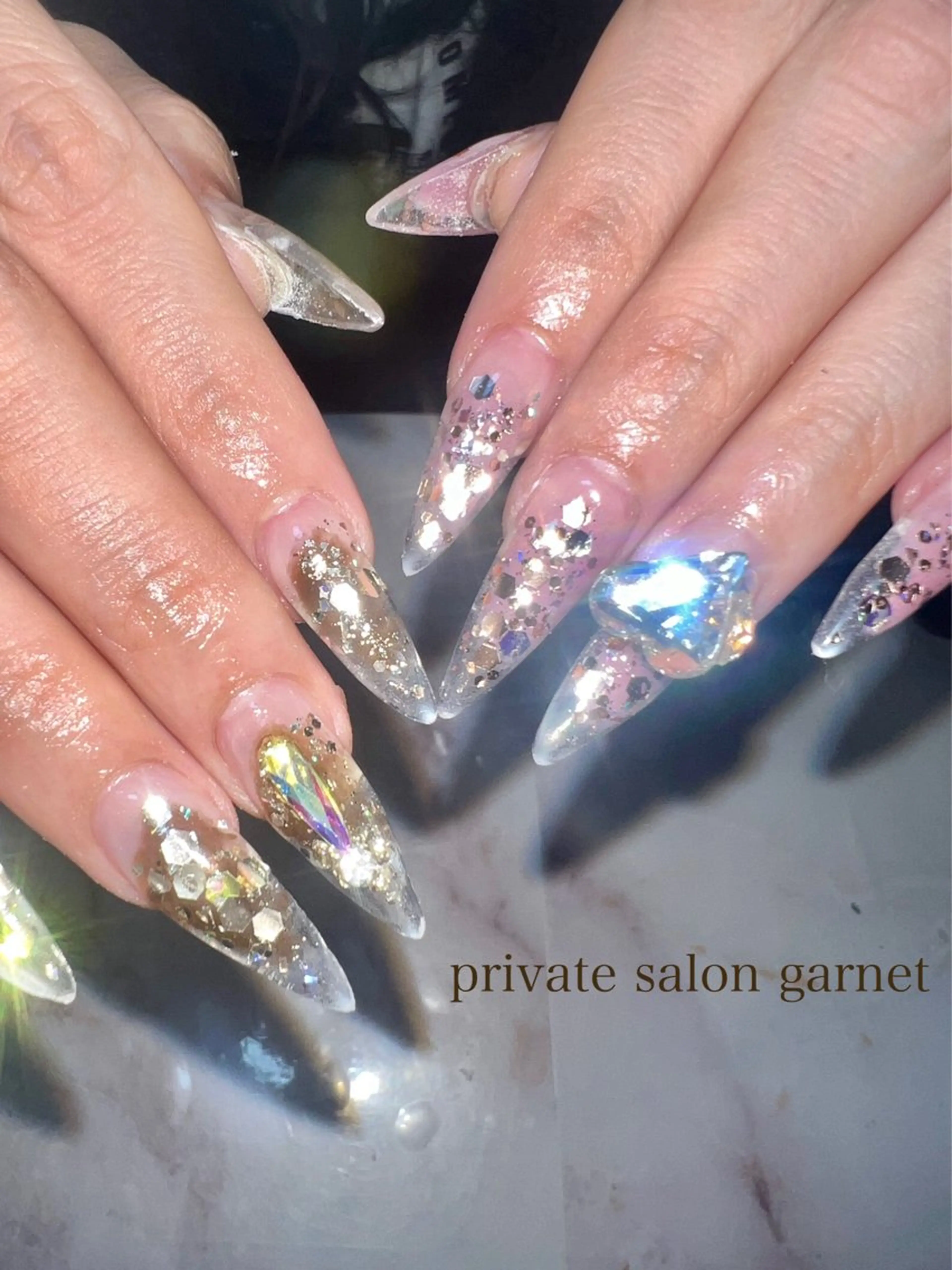 ネイル ハンドネイル Garnet nailのネイルデザイン