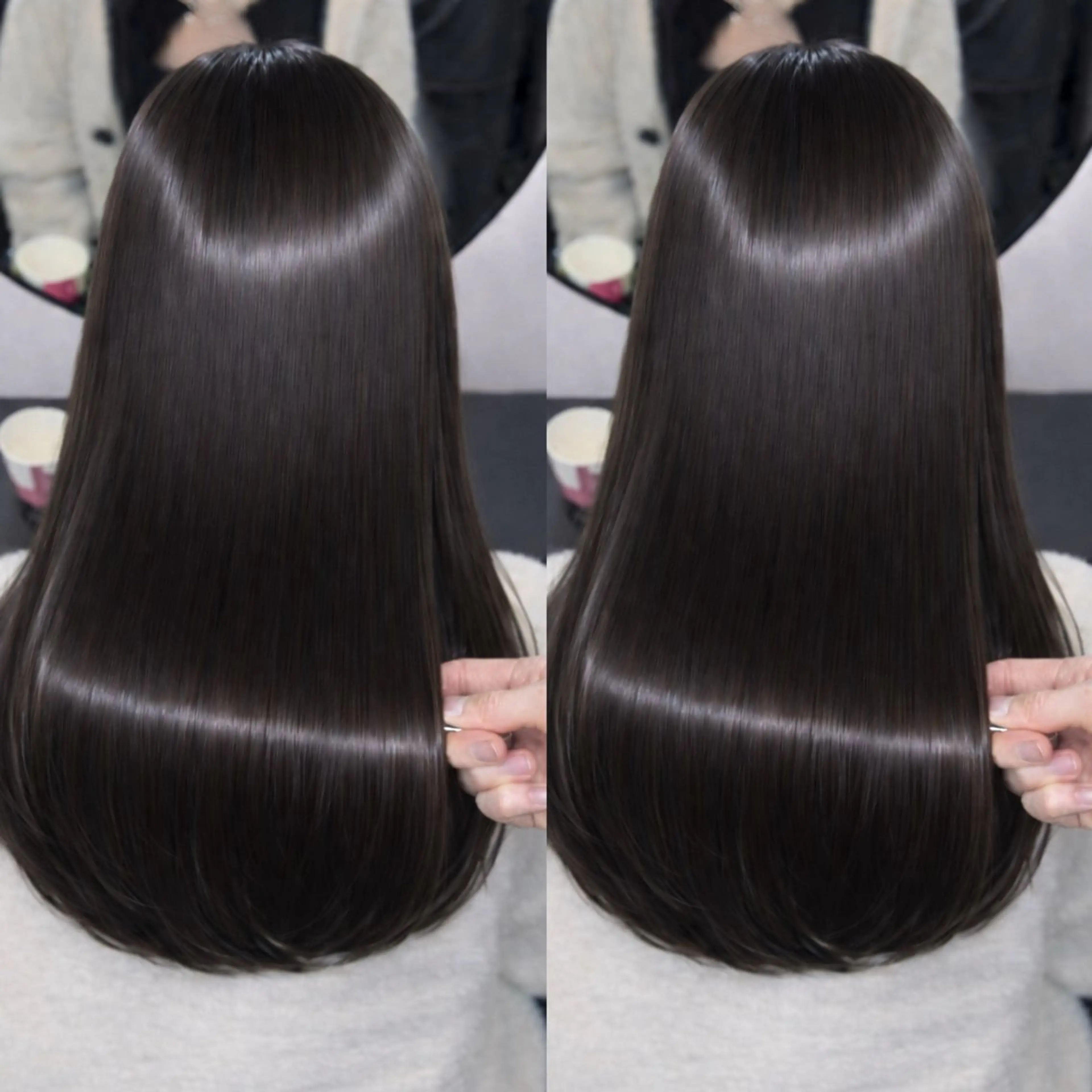 【人気No.1】カット+髪質改善カラー+髪質改善ULTOWA【新宿駅】◎の写真