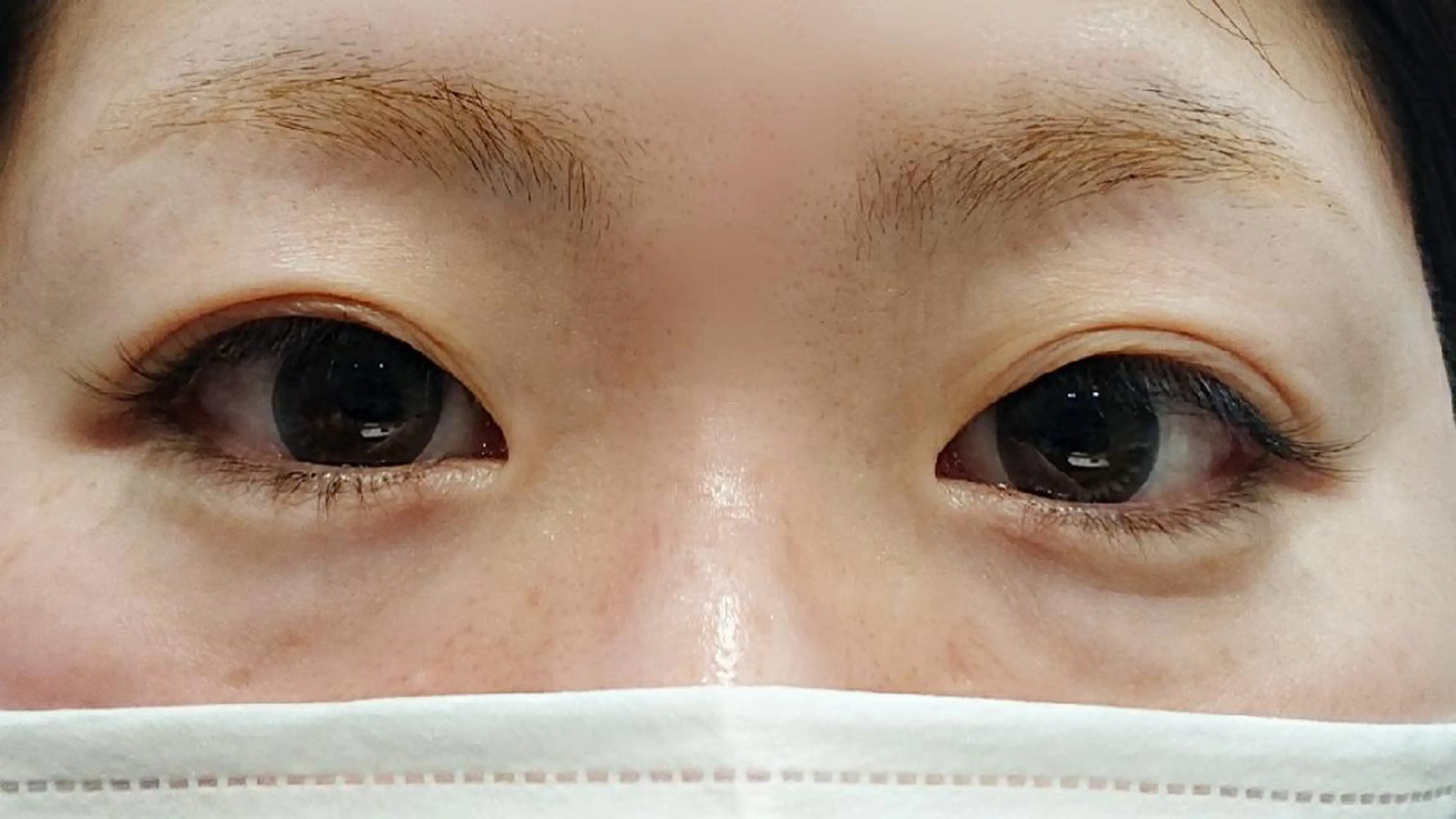 マツエク・マツパ 目尻長め ナチュラル blossom🌺 井比のマツエク・マツパデザイン