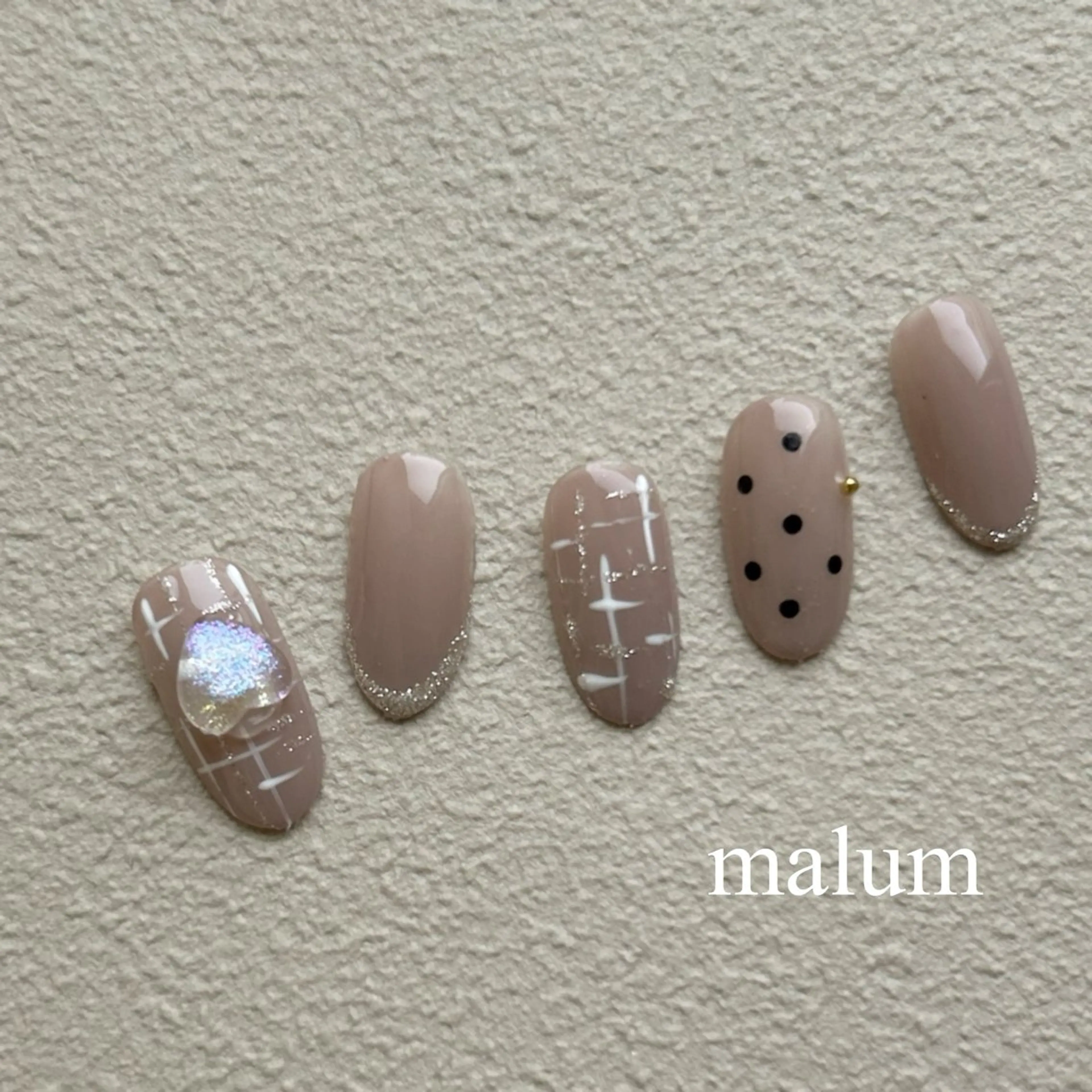 ネイル ハンドネイル malum nailのネイルデザイン