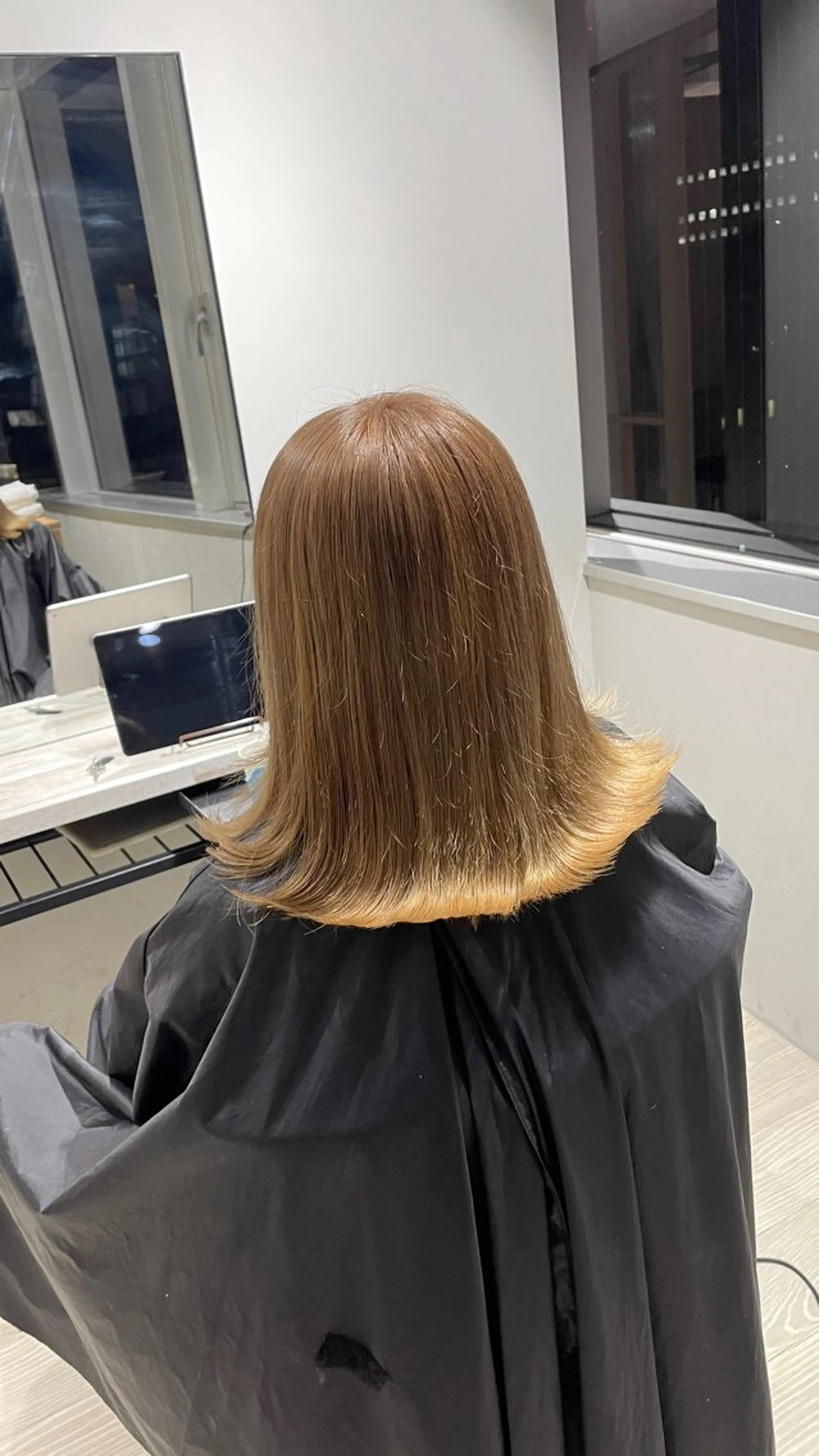 ミディアム 光岡 玲遠のヘアスタイル