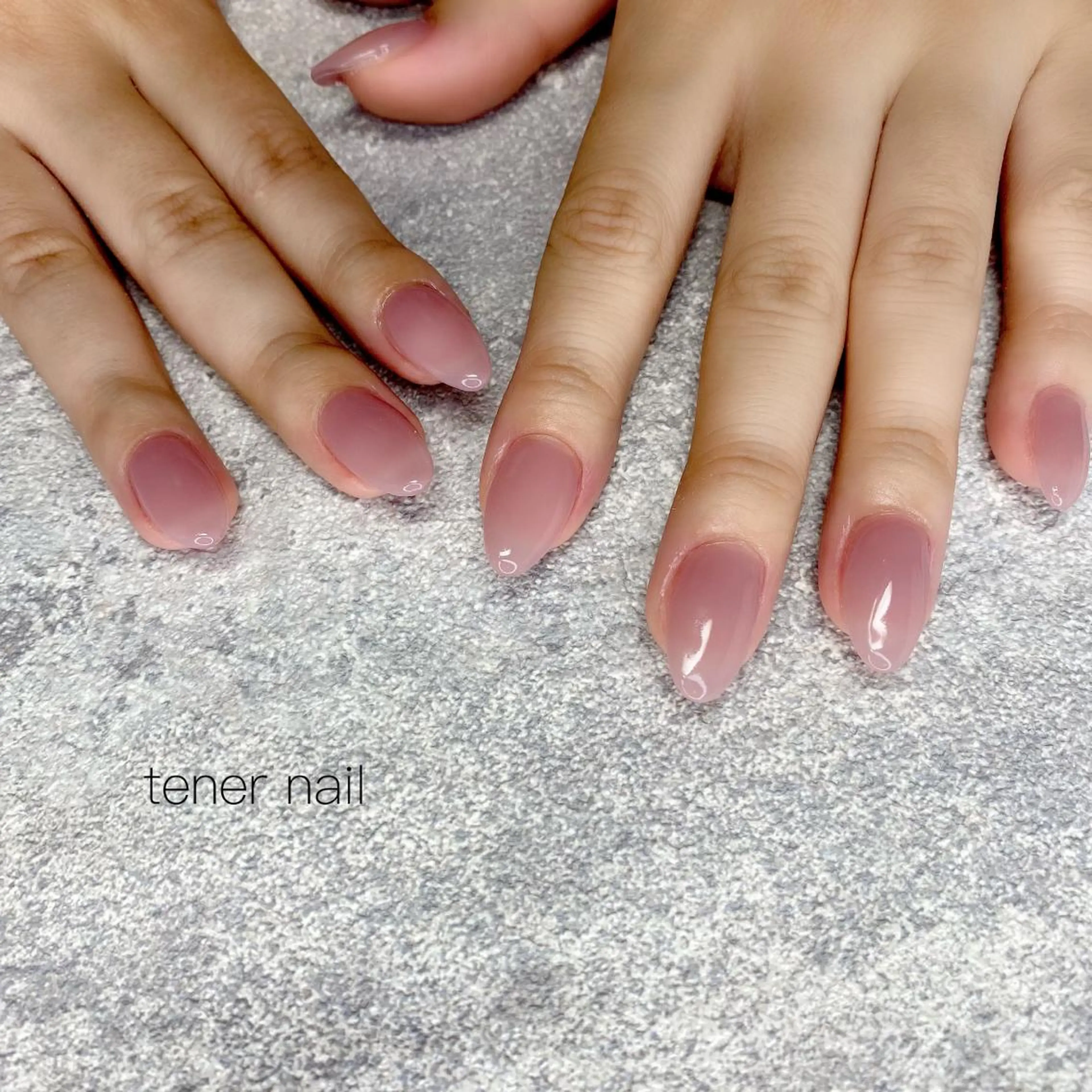 ネイル ワンカラーネイル スカルプネイル テネルネイル tener nailのネイルデザイン