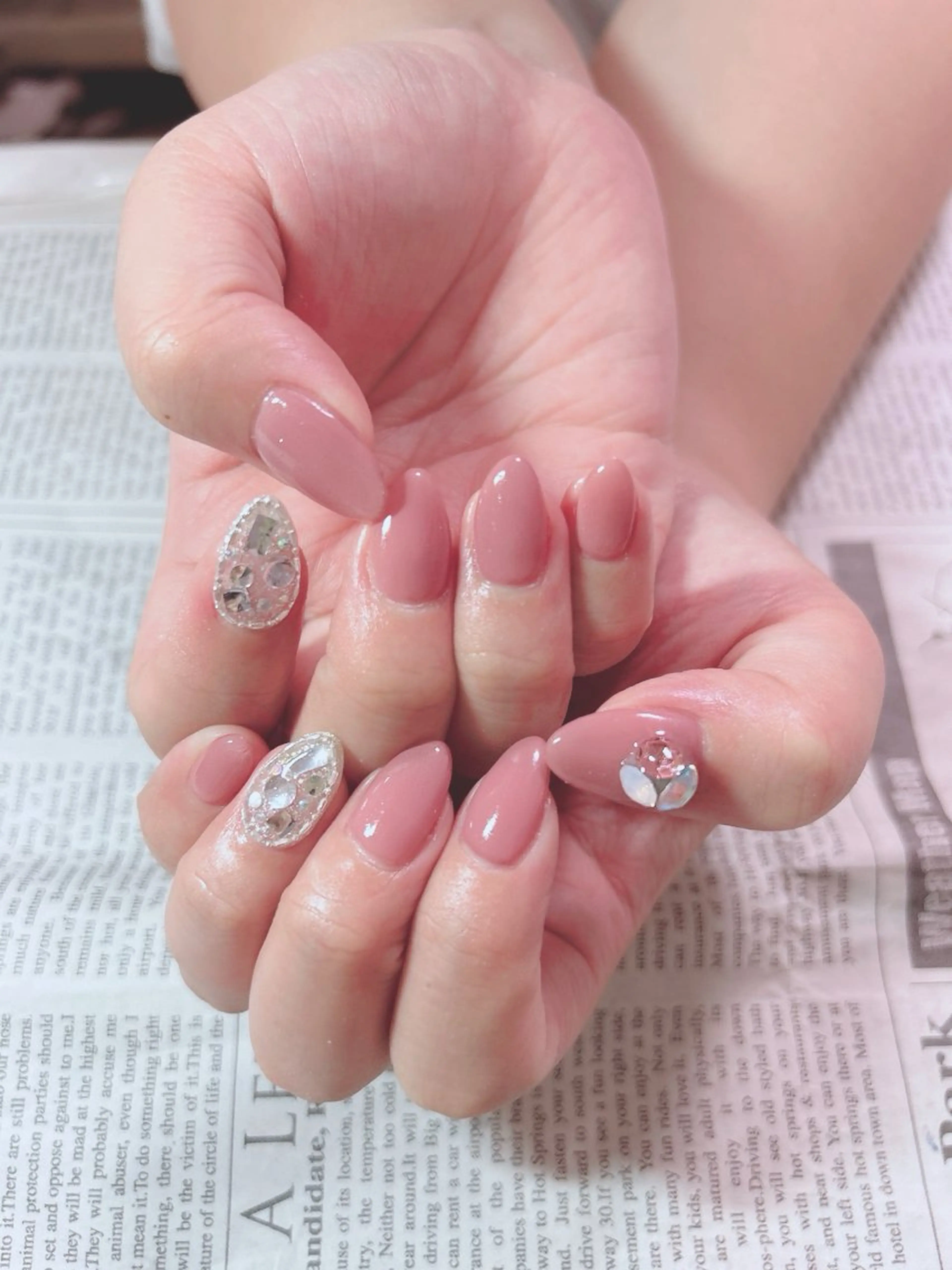 ネイル ハンドネイル ハンドケア 森山 舞のネイルデザイン