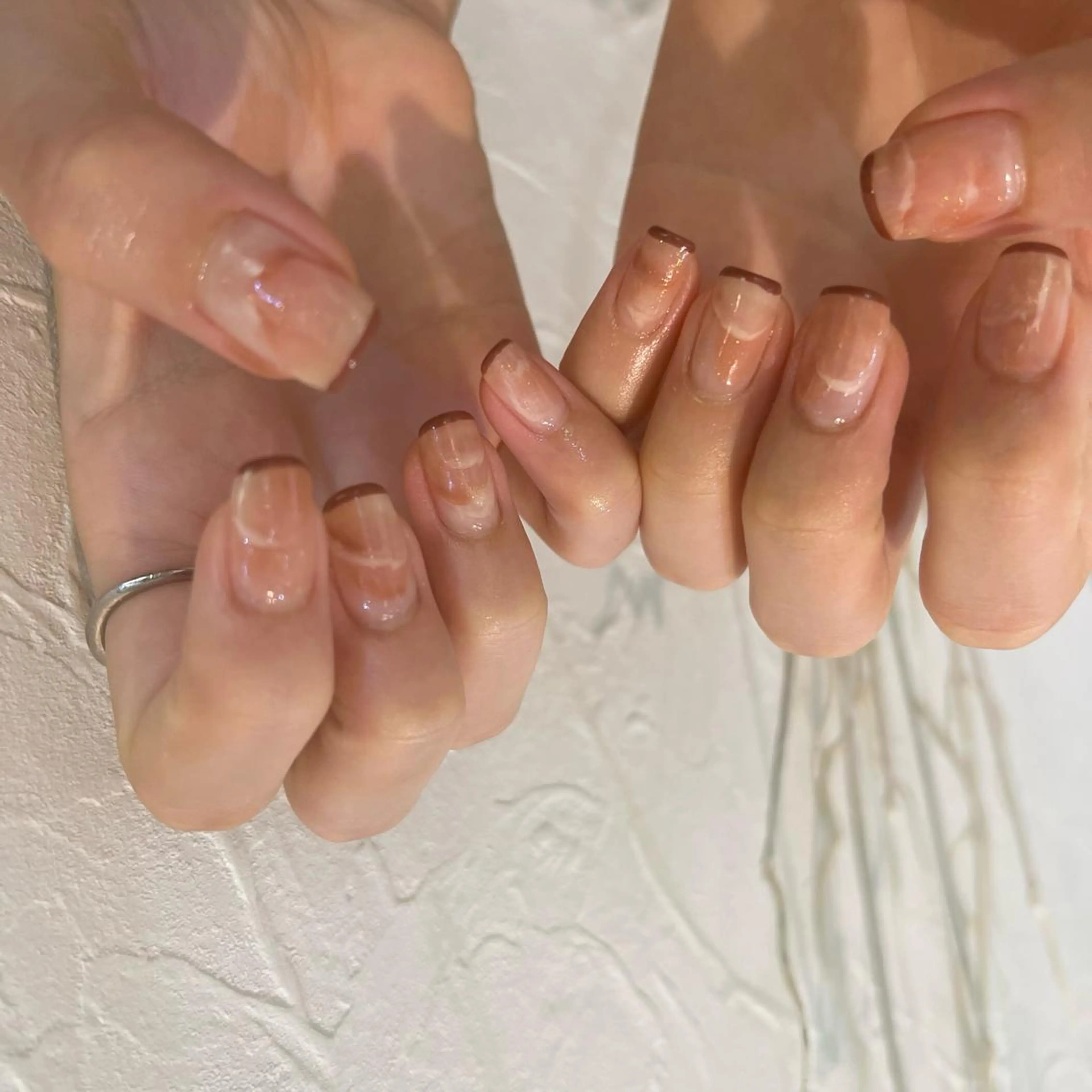 【パラジェル使用💫】ニュアンスやり放題ネイル（オフあり）の写真