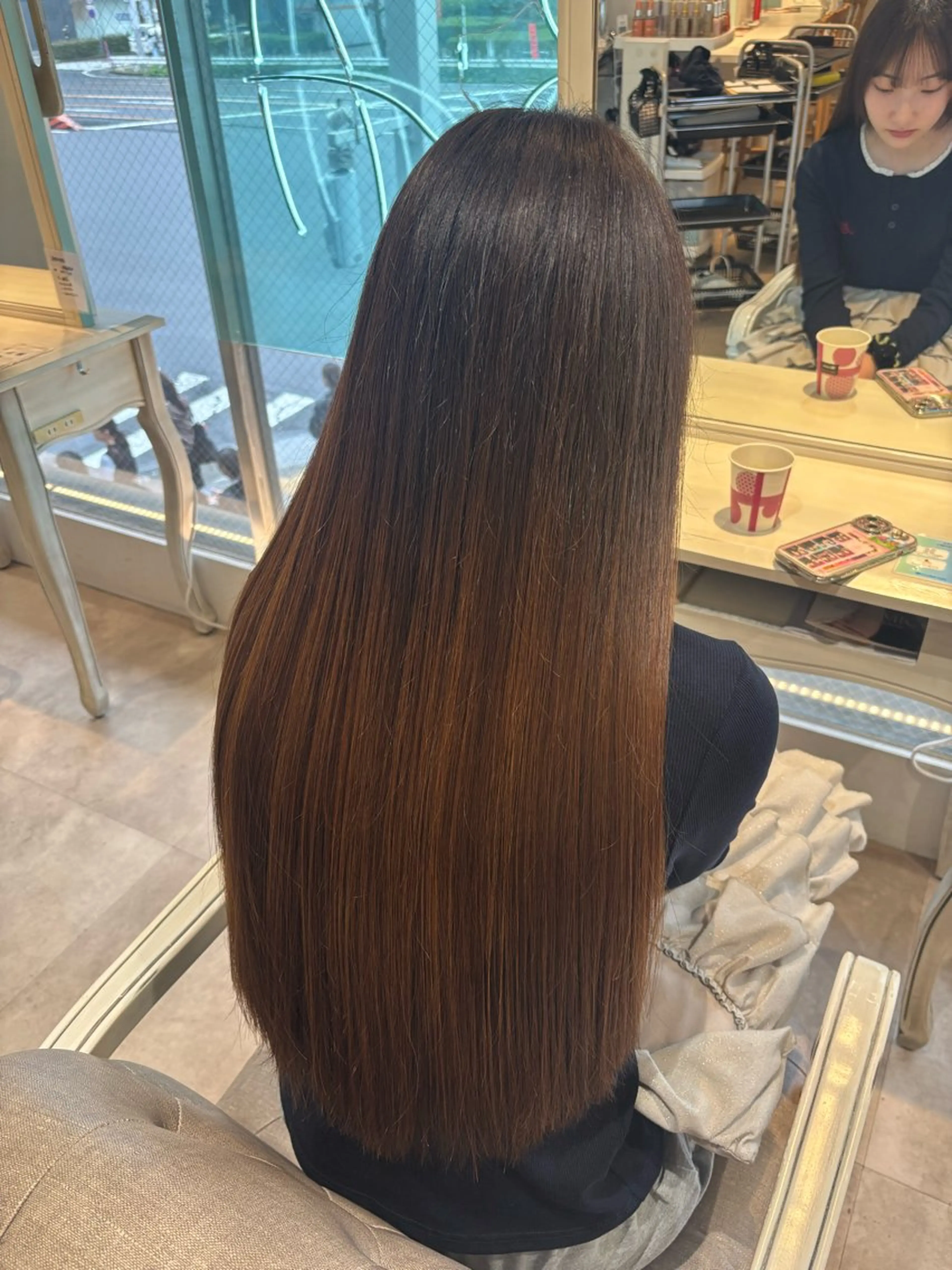 ロング カット CreBiA ayanoのヘアスタイル