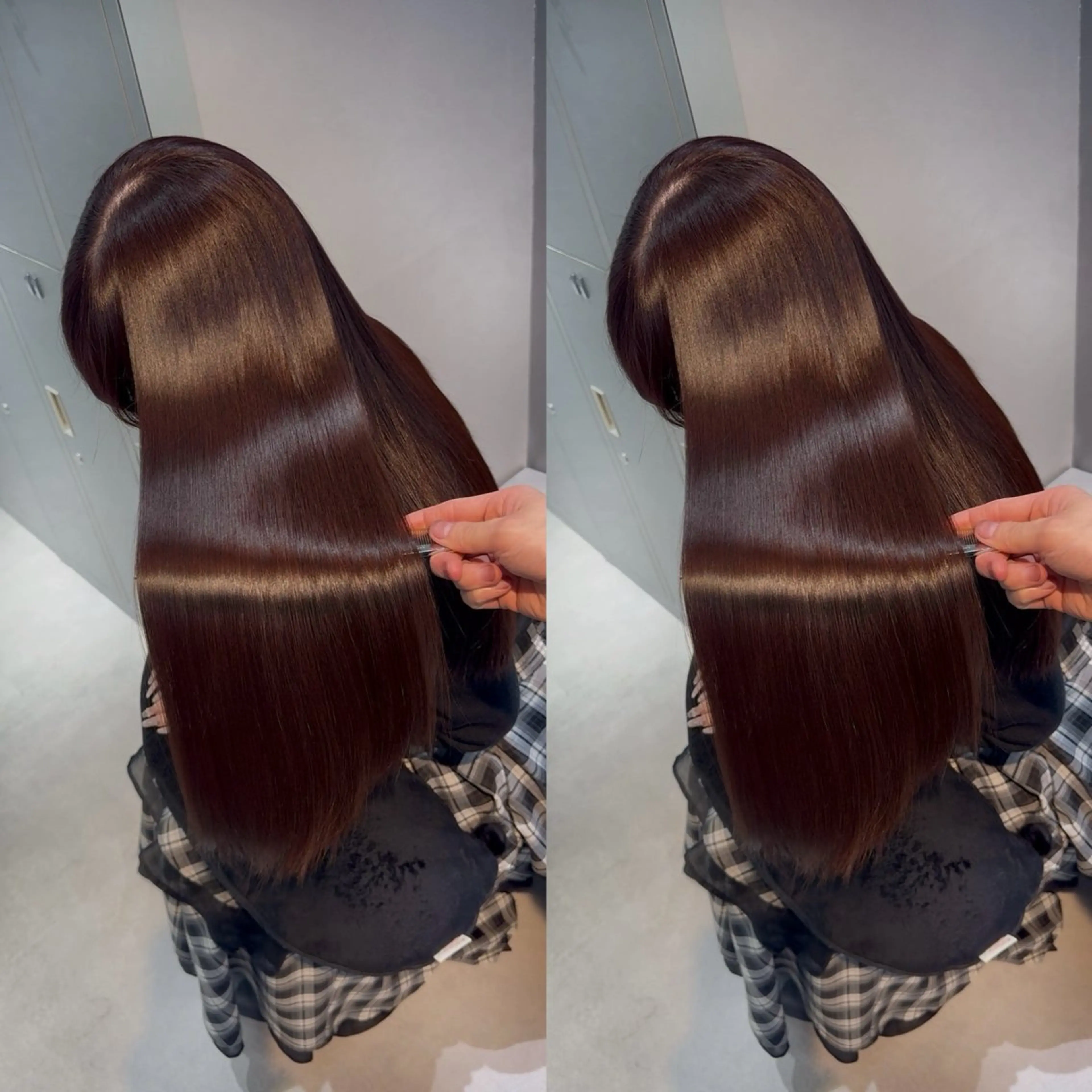 ロング カラー カット ヘアカラー 縮毛矯正 トリートメント 新宿/髪質改善支持率 Ｎｏ．1💍yasuのヘアスタイル