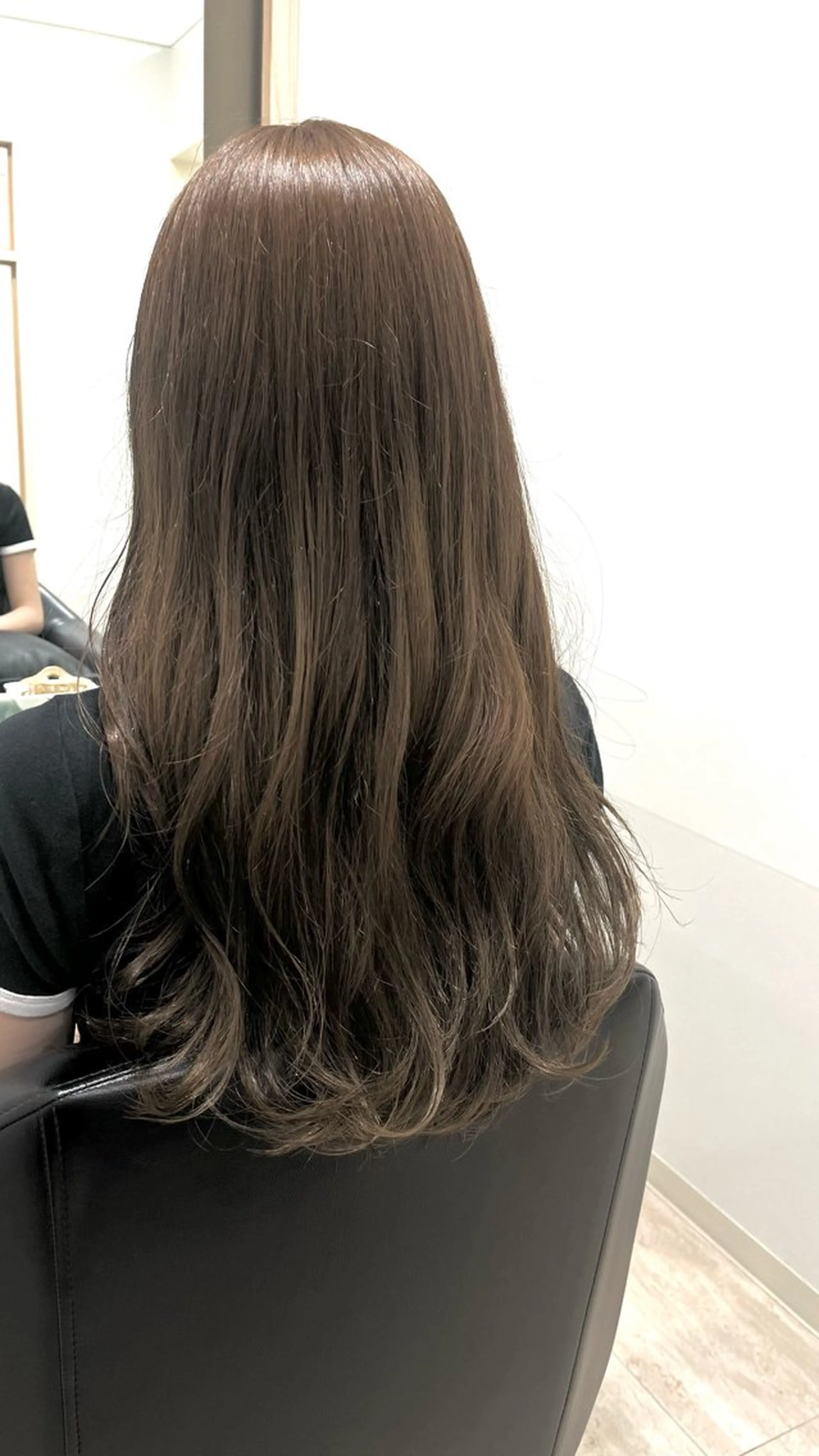 ロング カラー グレージュ ラベンダーカラー ラベンダーグレージュ ラベンダーグレー tocca🪴 ARISA🕊️のヘアスタイル