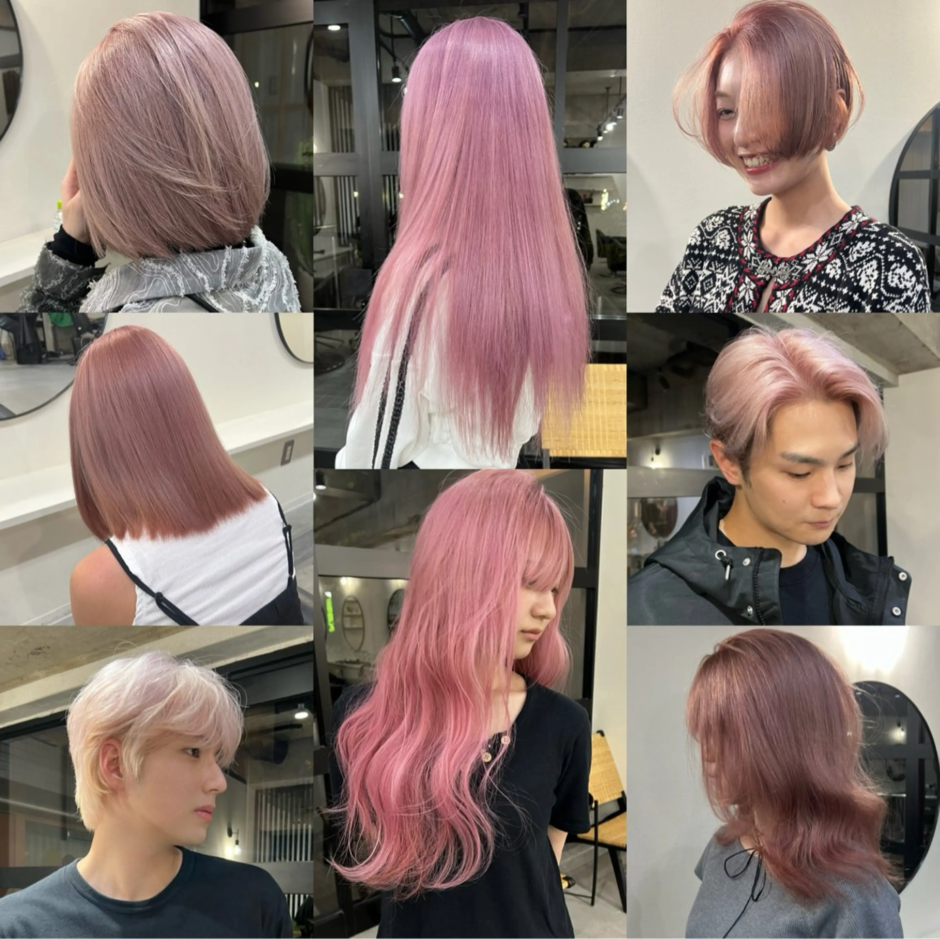 LA KING KYOTO所属・LA KING 👑 【ハーツ】艶髪のヘアスタイル