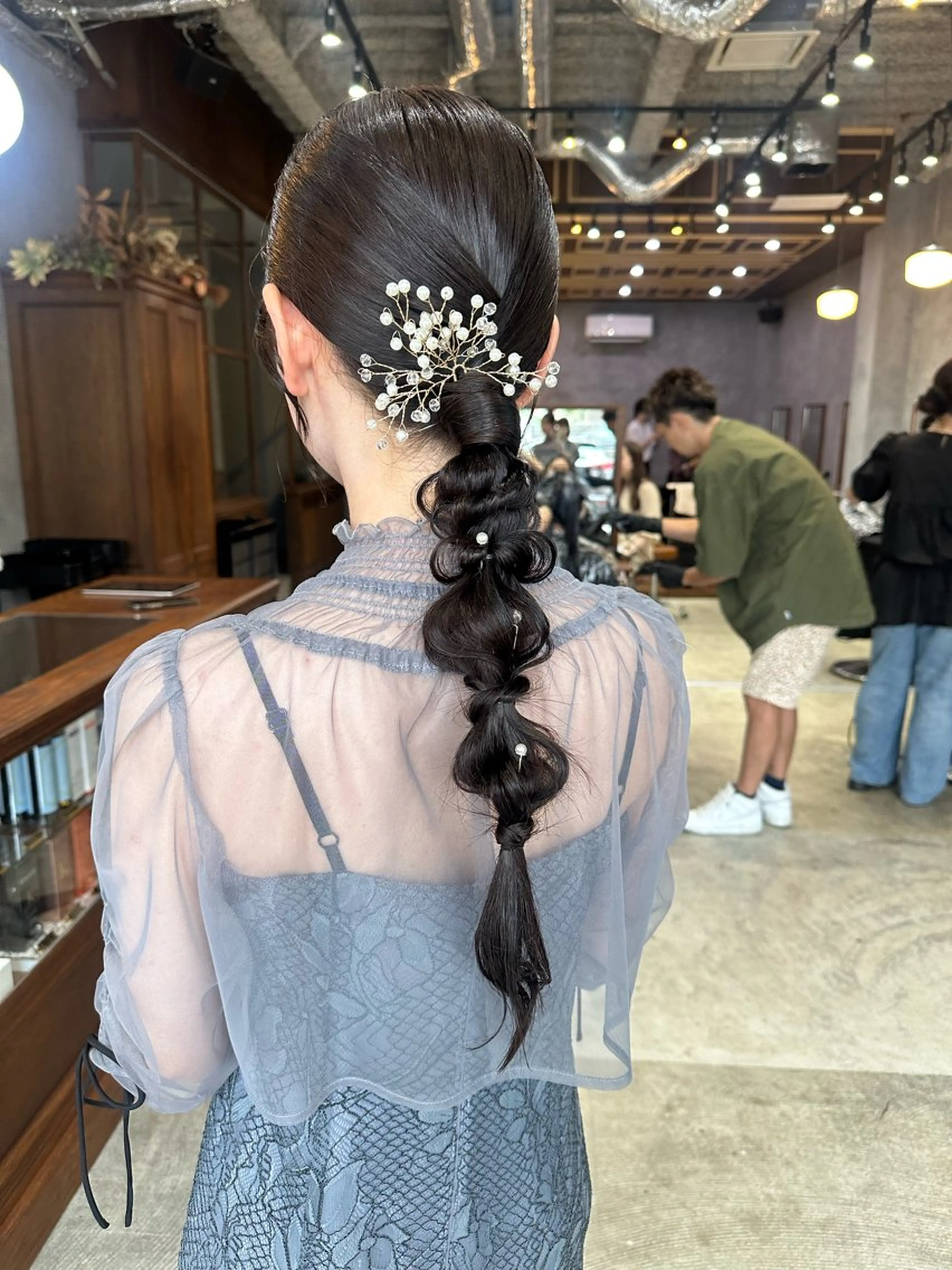 ロング ヘアセット 廣瀬双葉 トップスタイリストのヘアスタイル