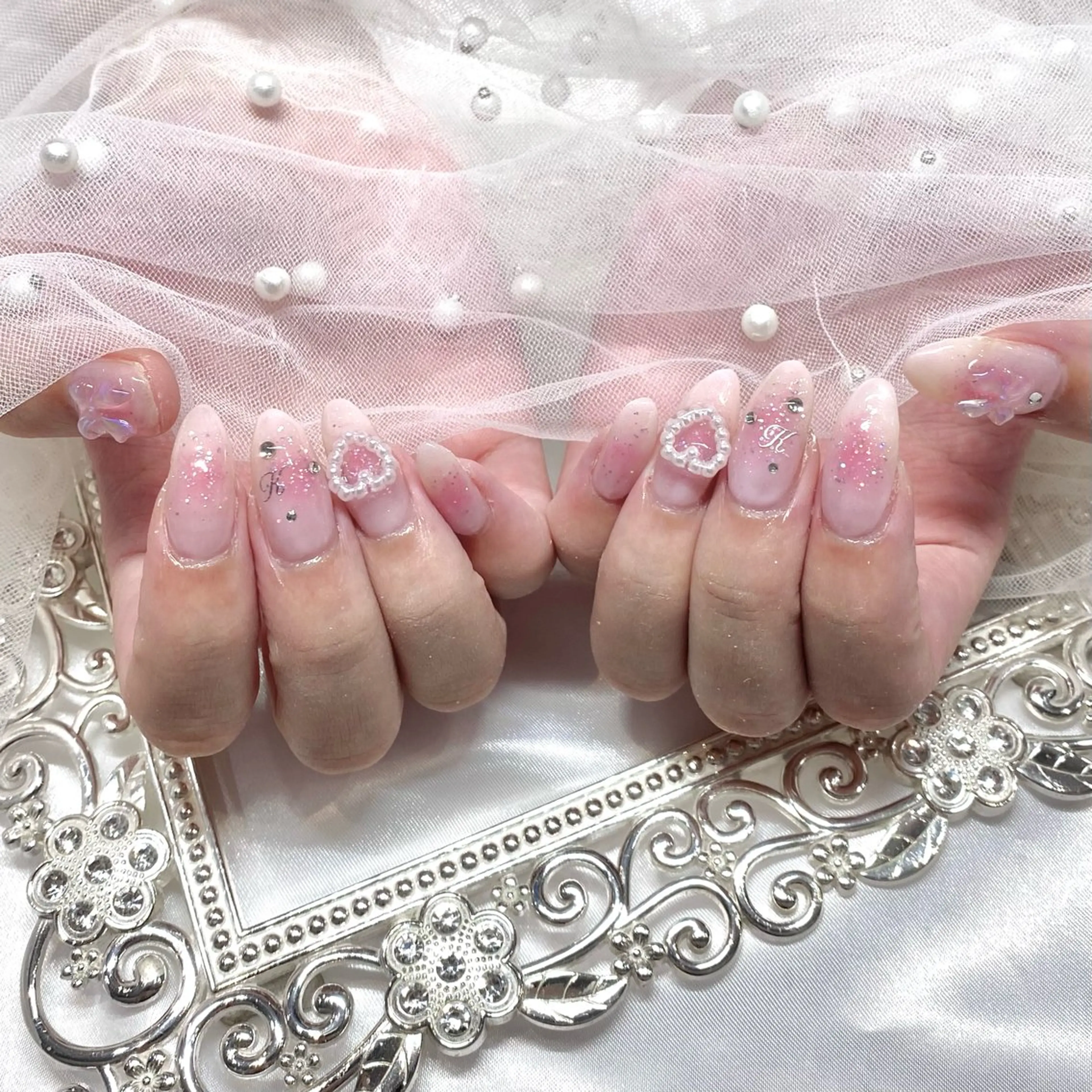 ネイル ハンドネイル Yveil 心斎橋店 hirokoのネイルデザイン