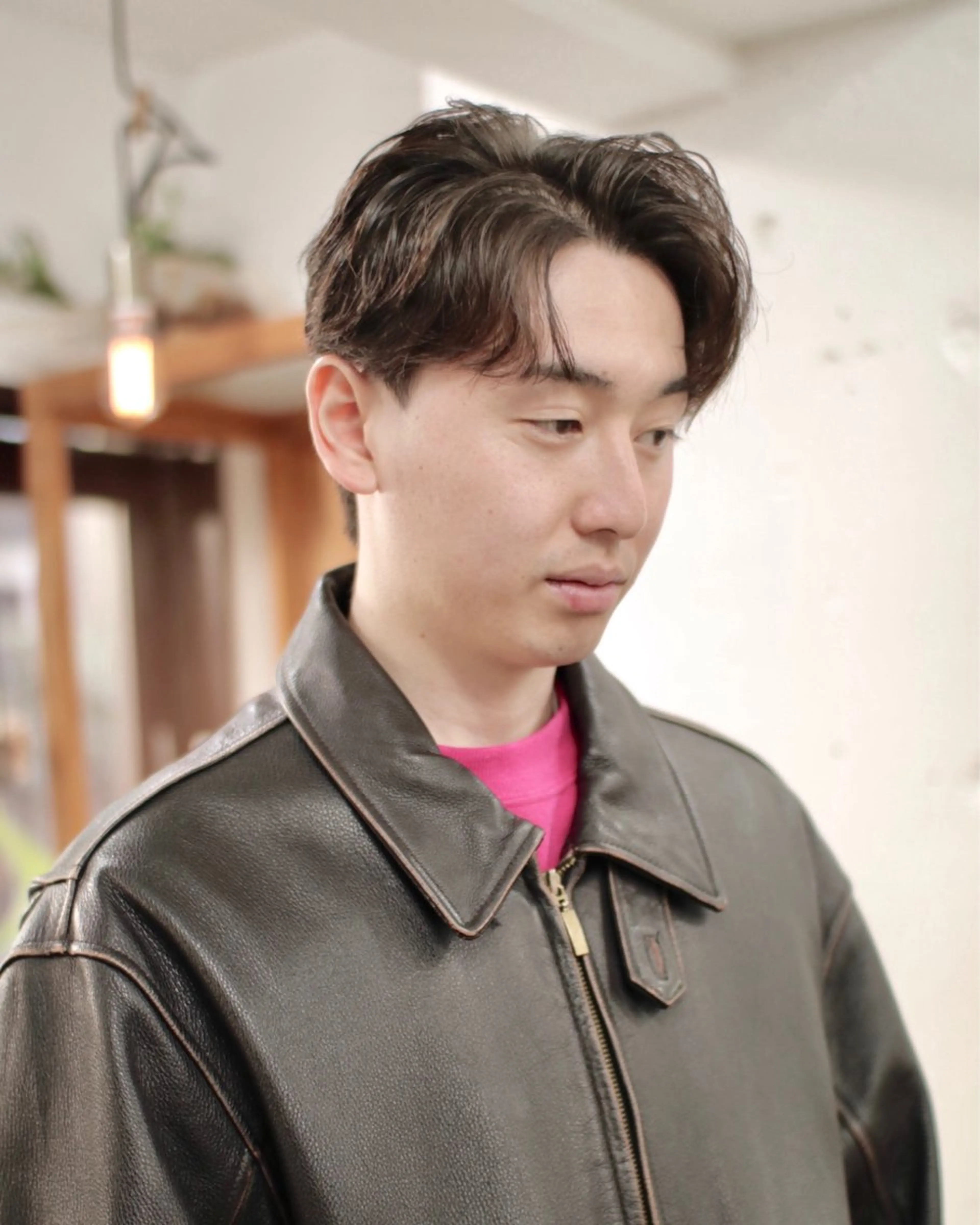 ショート メンズ カット 木村陸弥 似合わせ 透明感カラー🌿のヘアスタイル