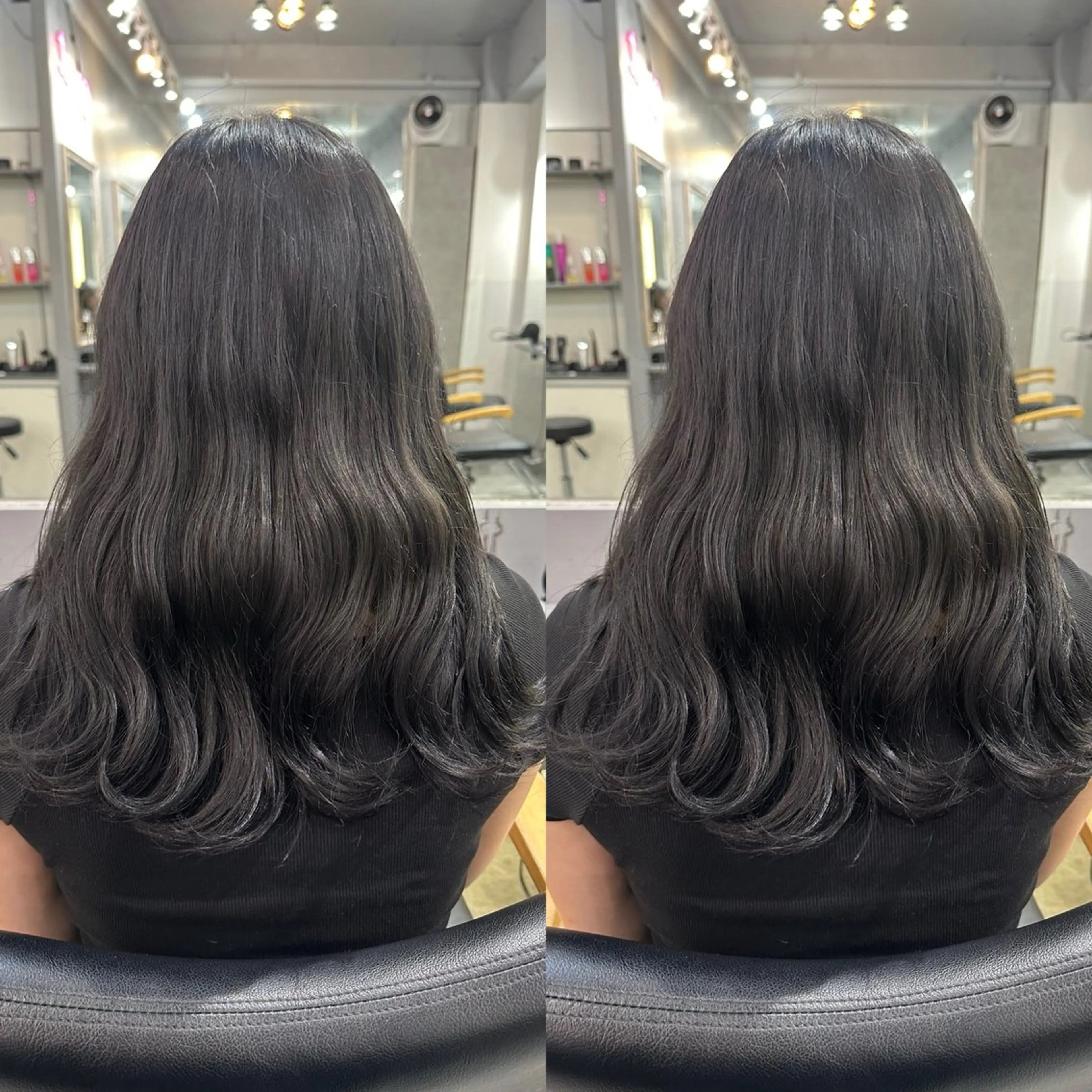 ロング カラー 髪質改善🩵縮毛矯正 代々木/木下のヘアスタイル