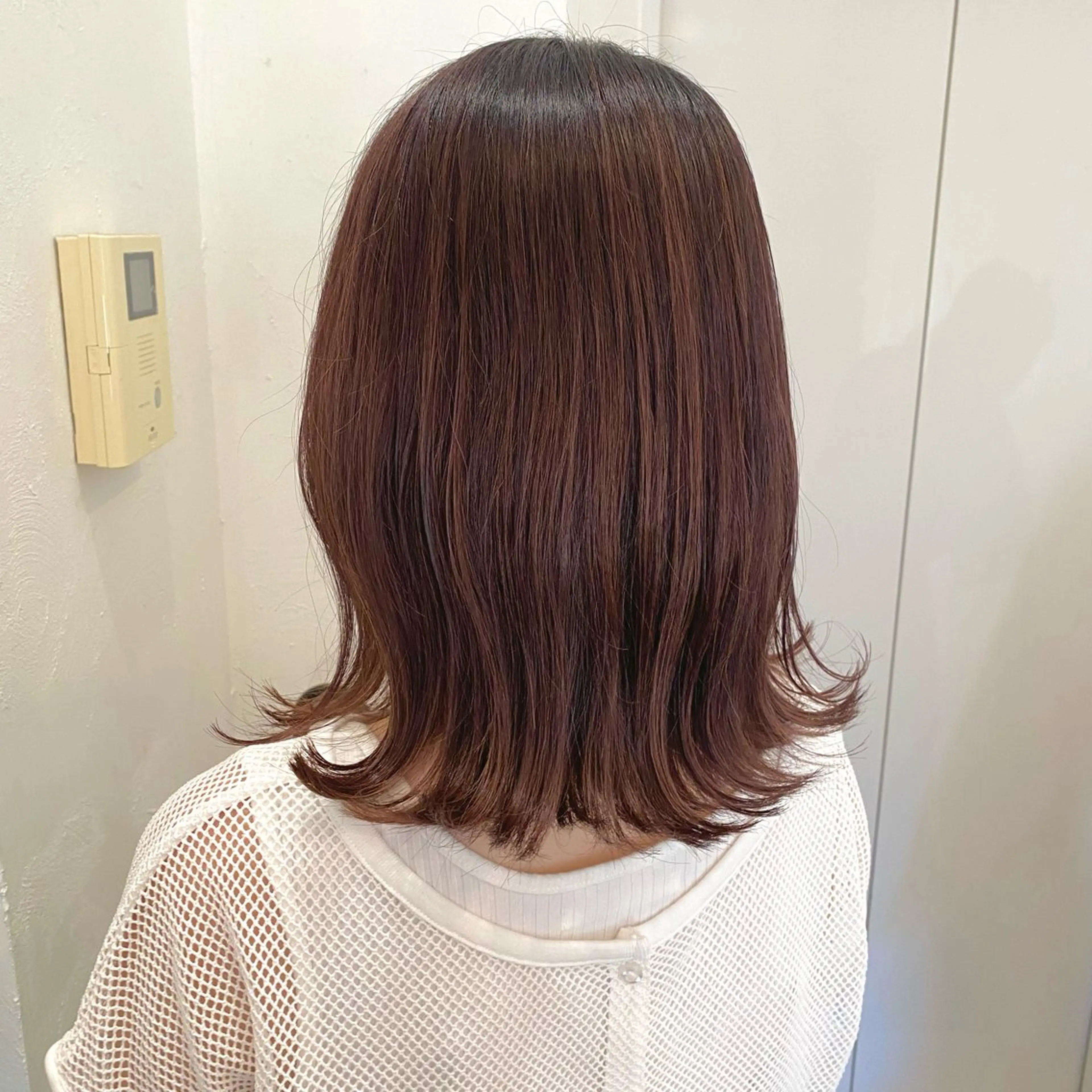 セミロング 吉原 みえのヘアスタイル