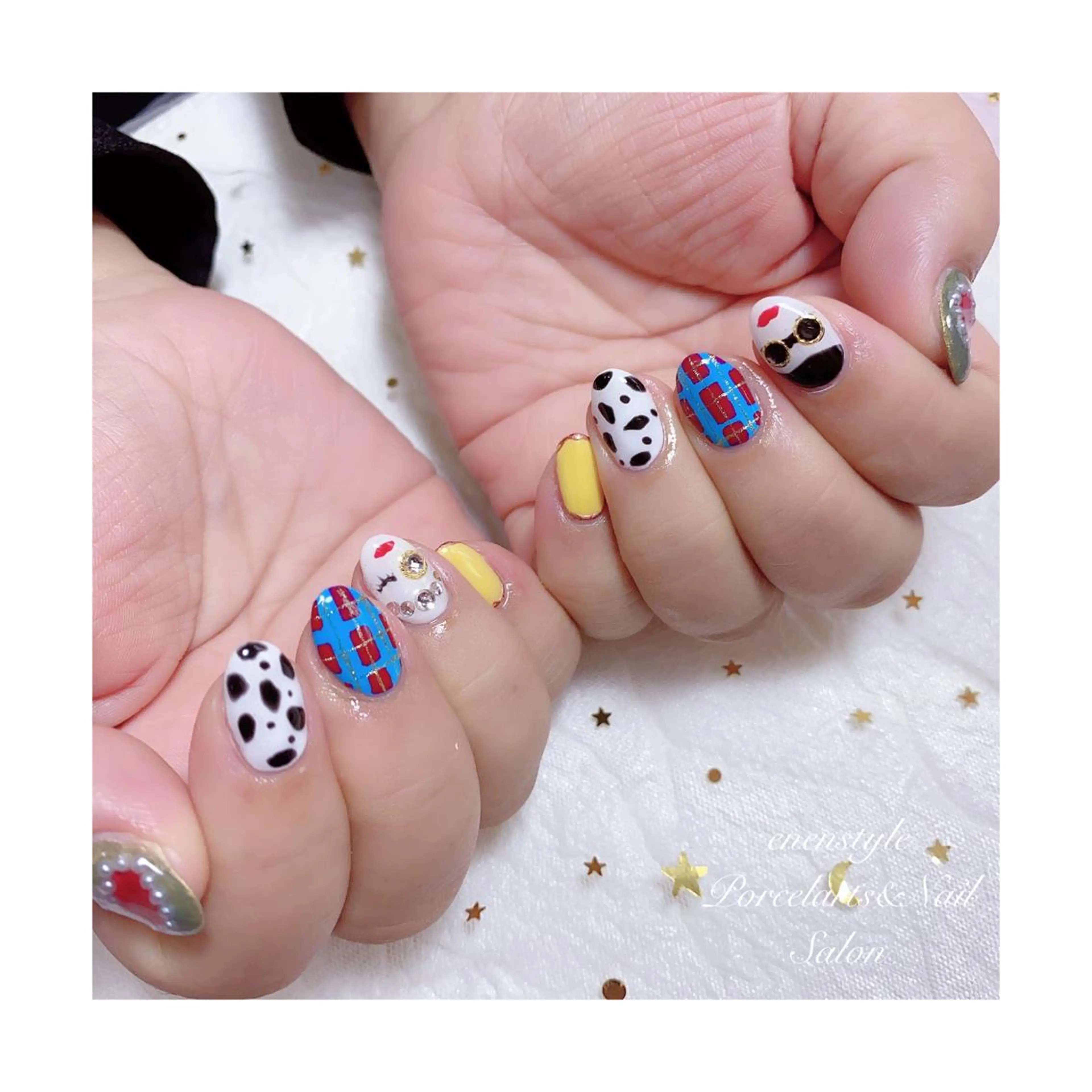 ミディアム ネイル ジェルネイル ニュアンスネイル オフィスネイル ワンカラーネイル パラジェル ハンドネイル 👑enen style👑のネイルデザイン