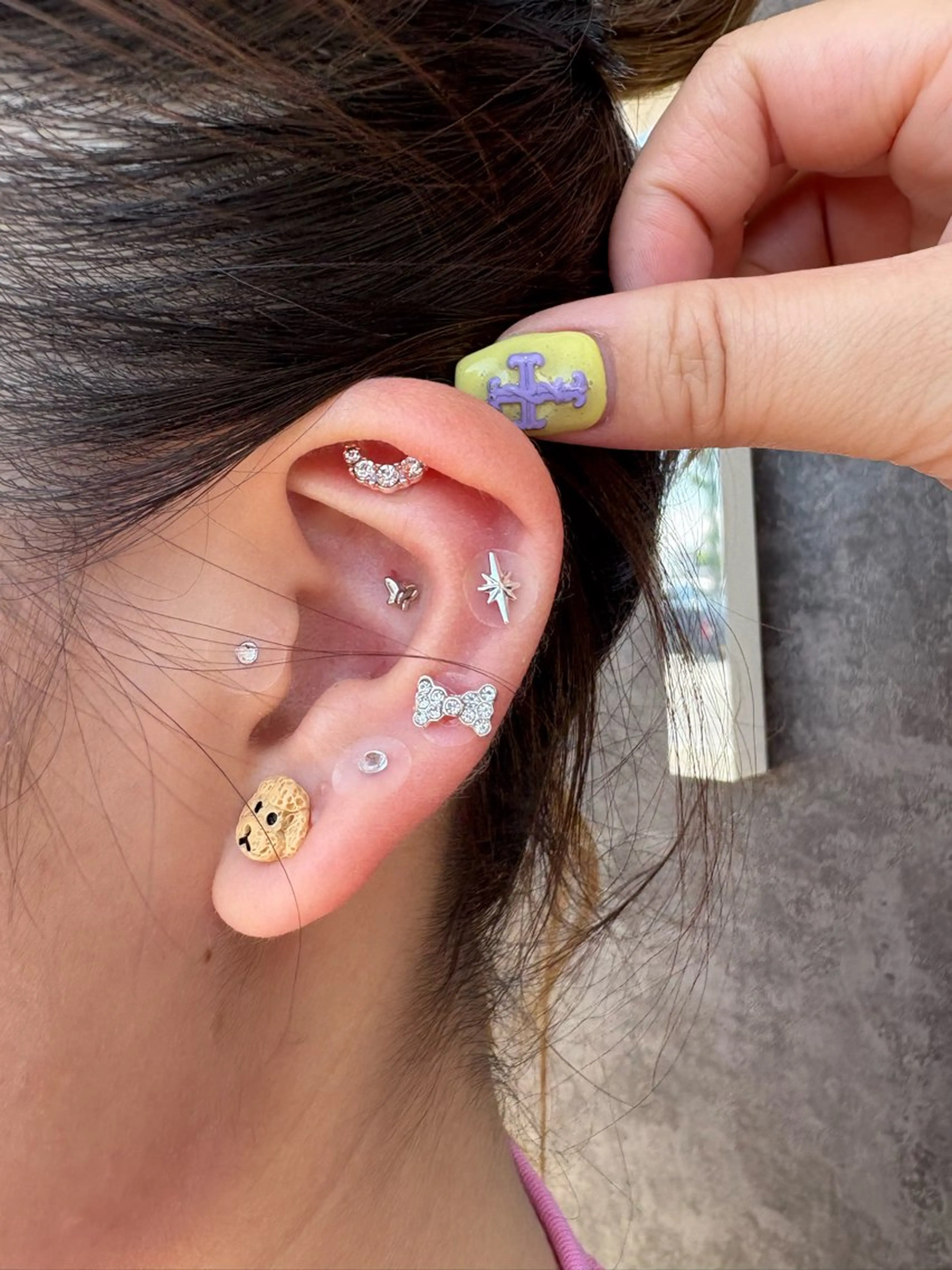 冬の冷え解消！耳つぼジュエリー👂🏼💎✨️の写真