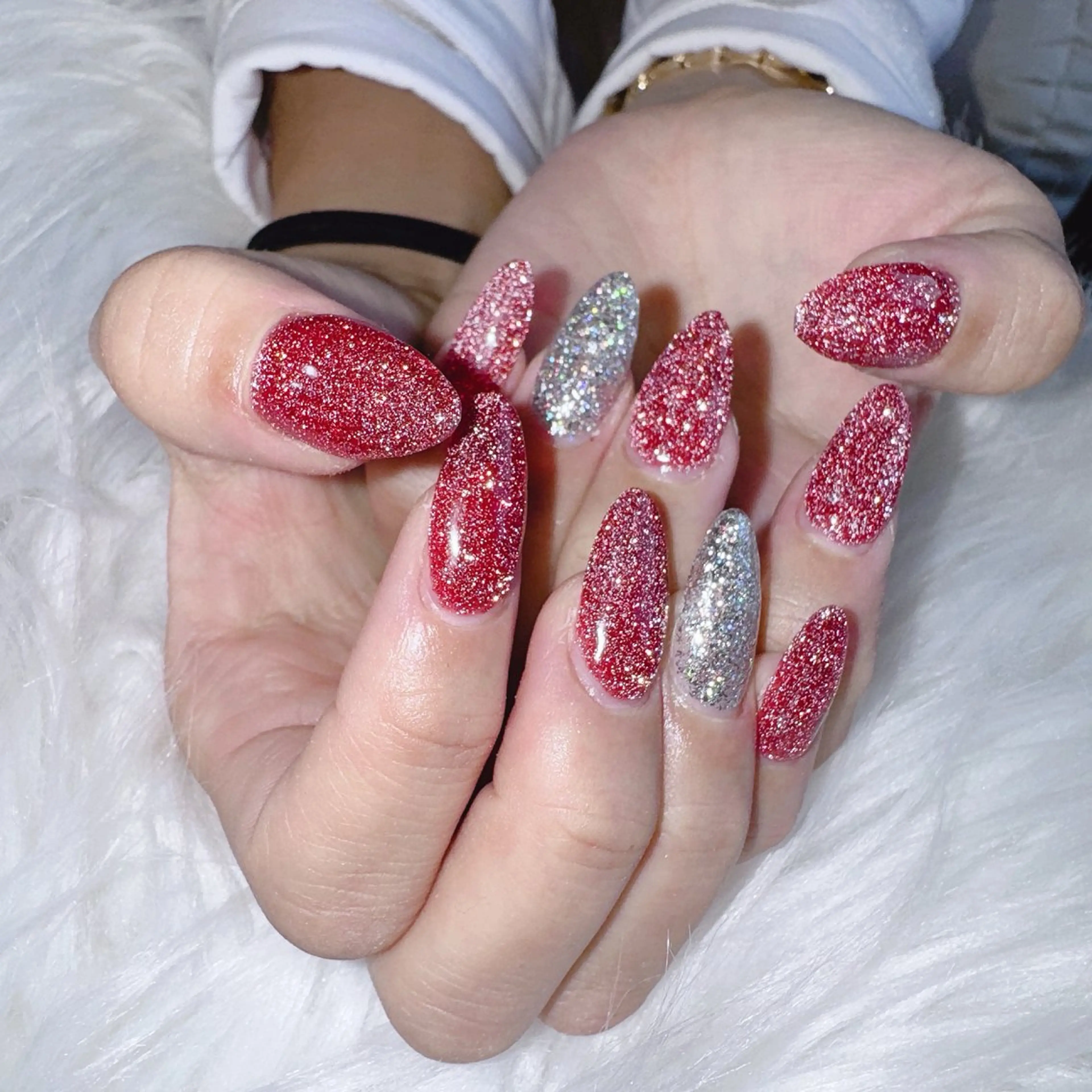 ネイル 長さ出し フラッシュネイル ワンカラーネイル MignonReve 🎀Sayaのネイルデザイン