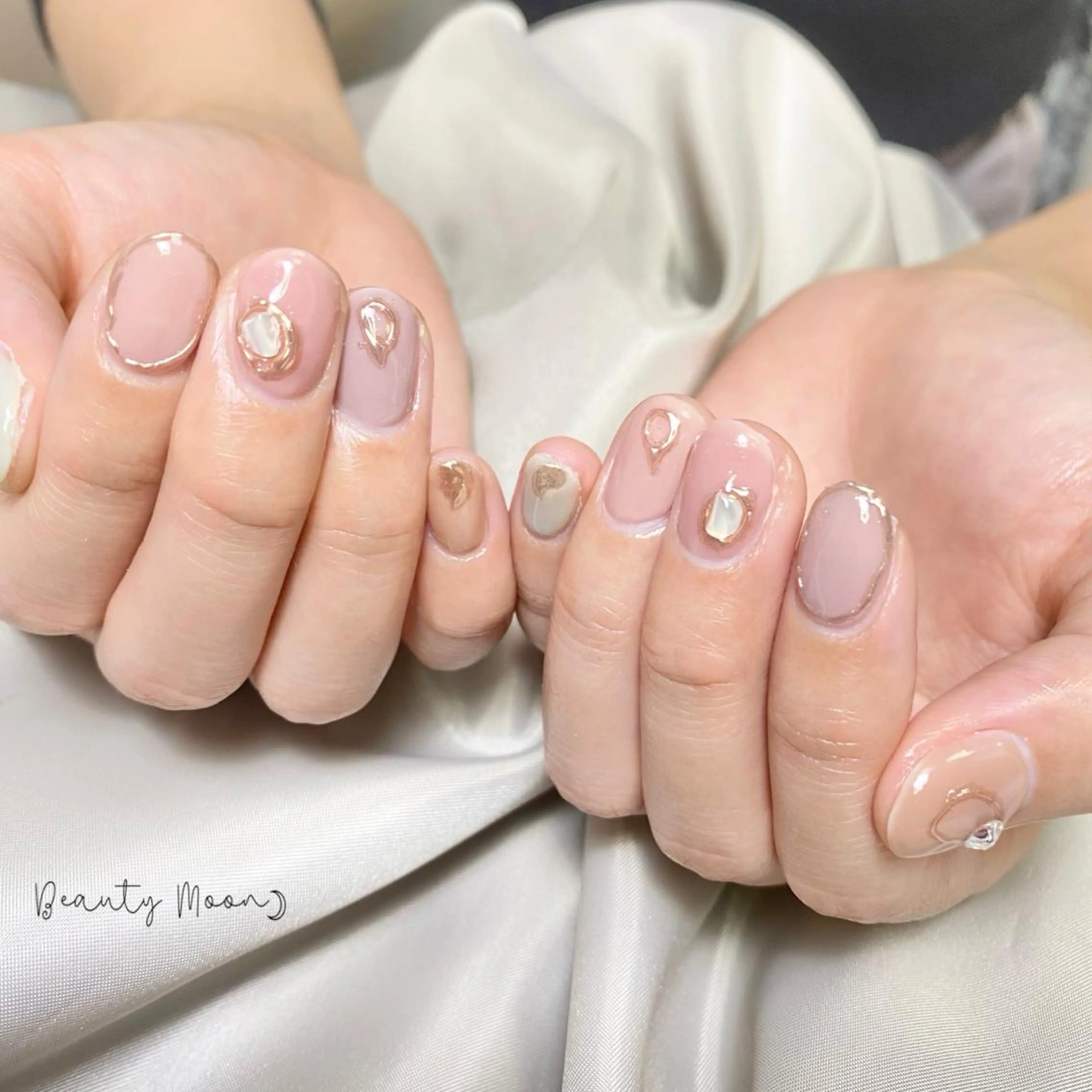 ネイル ハンドネイル beauty ☪︎moonのネイルデザイン