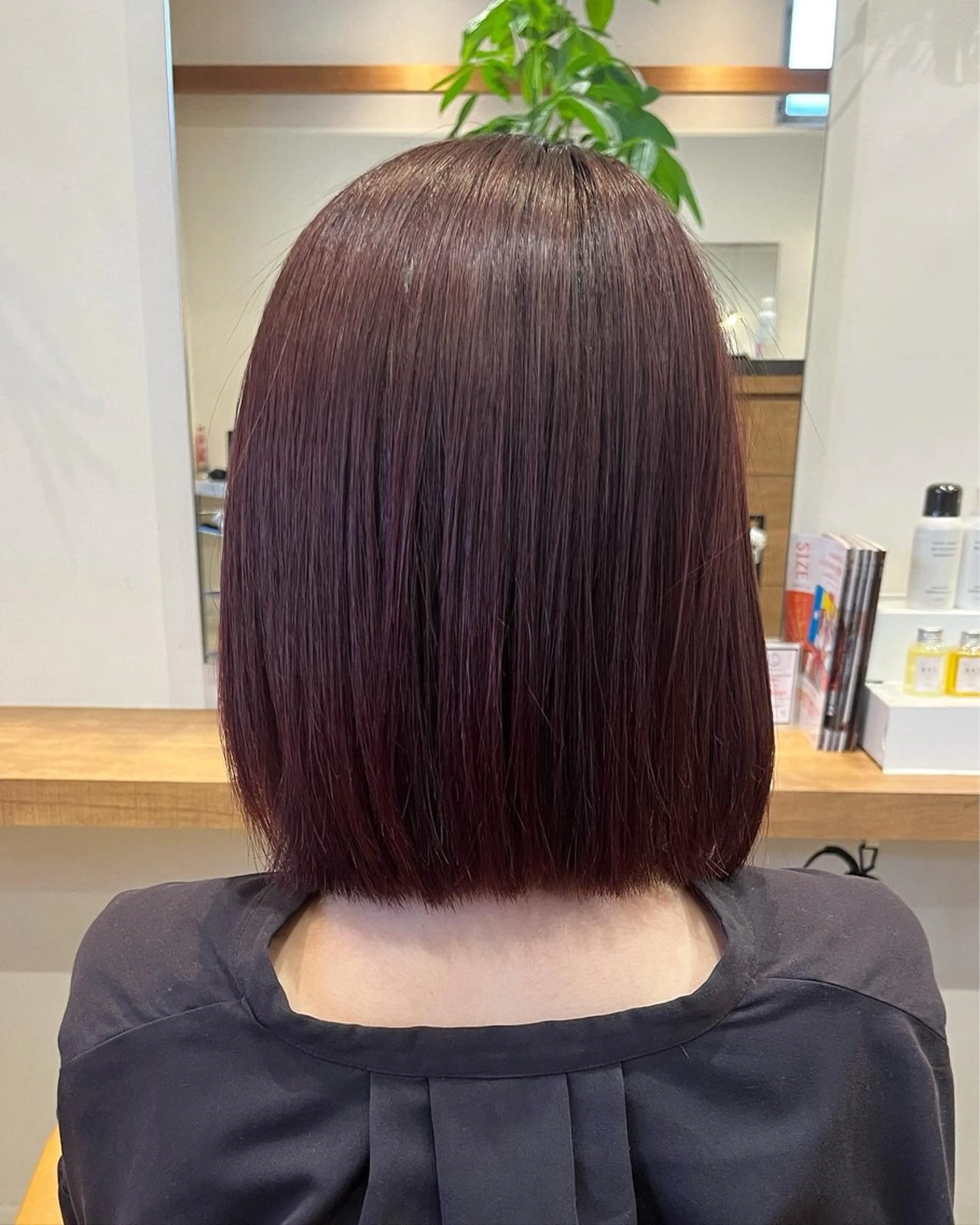 ショート カラー ブラウンカラー ピンクカラー ピンクブラウン 昇　ひかる 髪質改善はお任せ◎のヘアスタイル