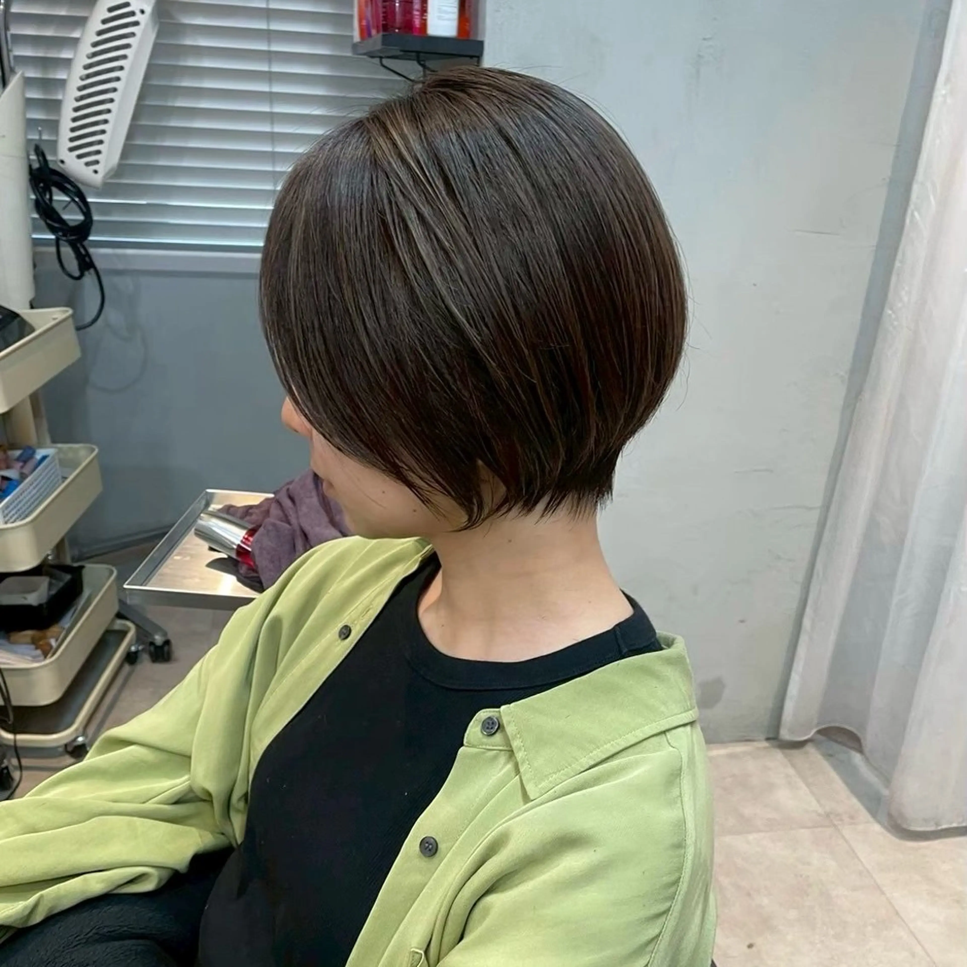 カラー こうら かすみのヘアスタイル