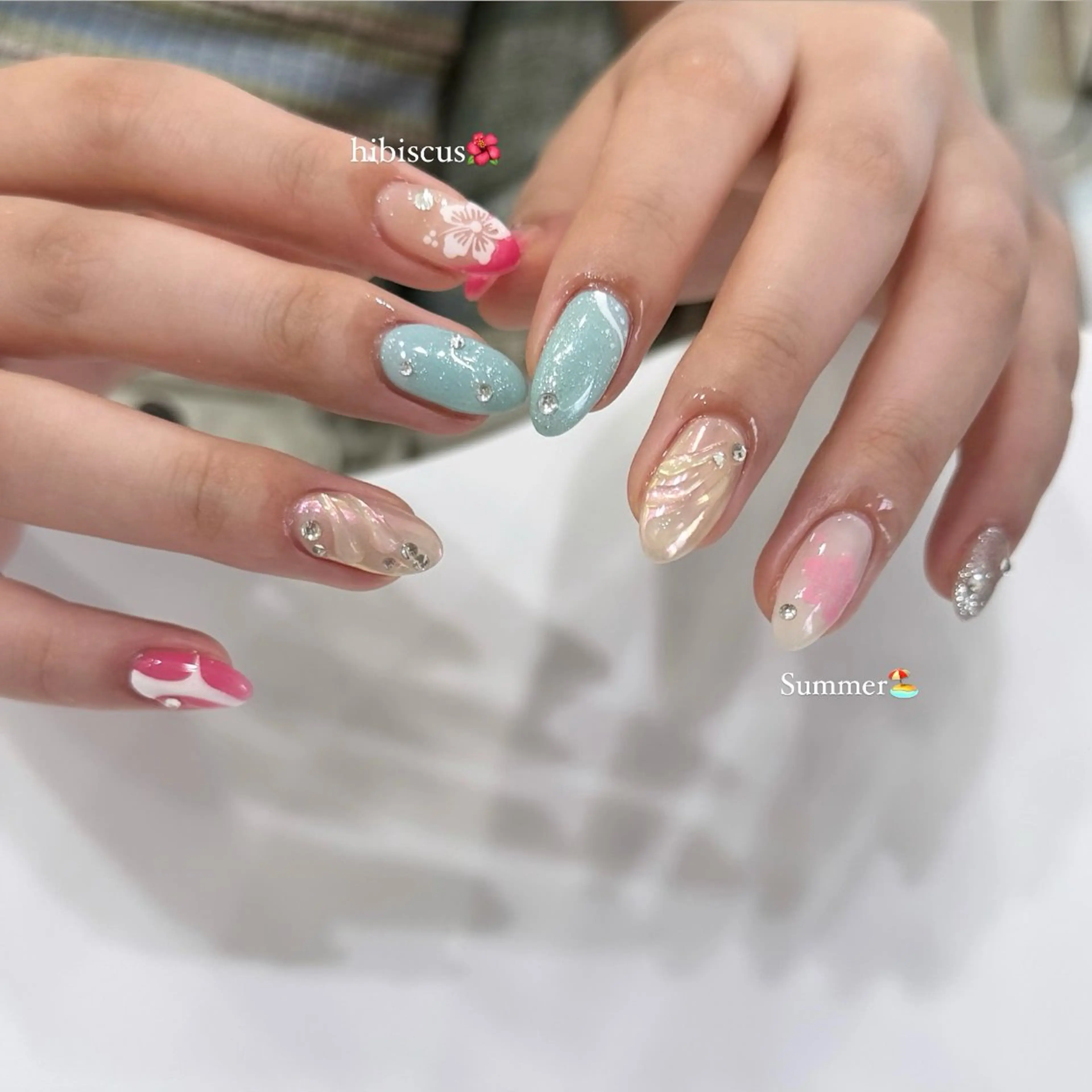 ネイル 持ち込み ハンドネイル Saki _Grancieuxのネイルデザイン