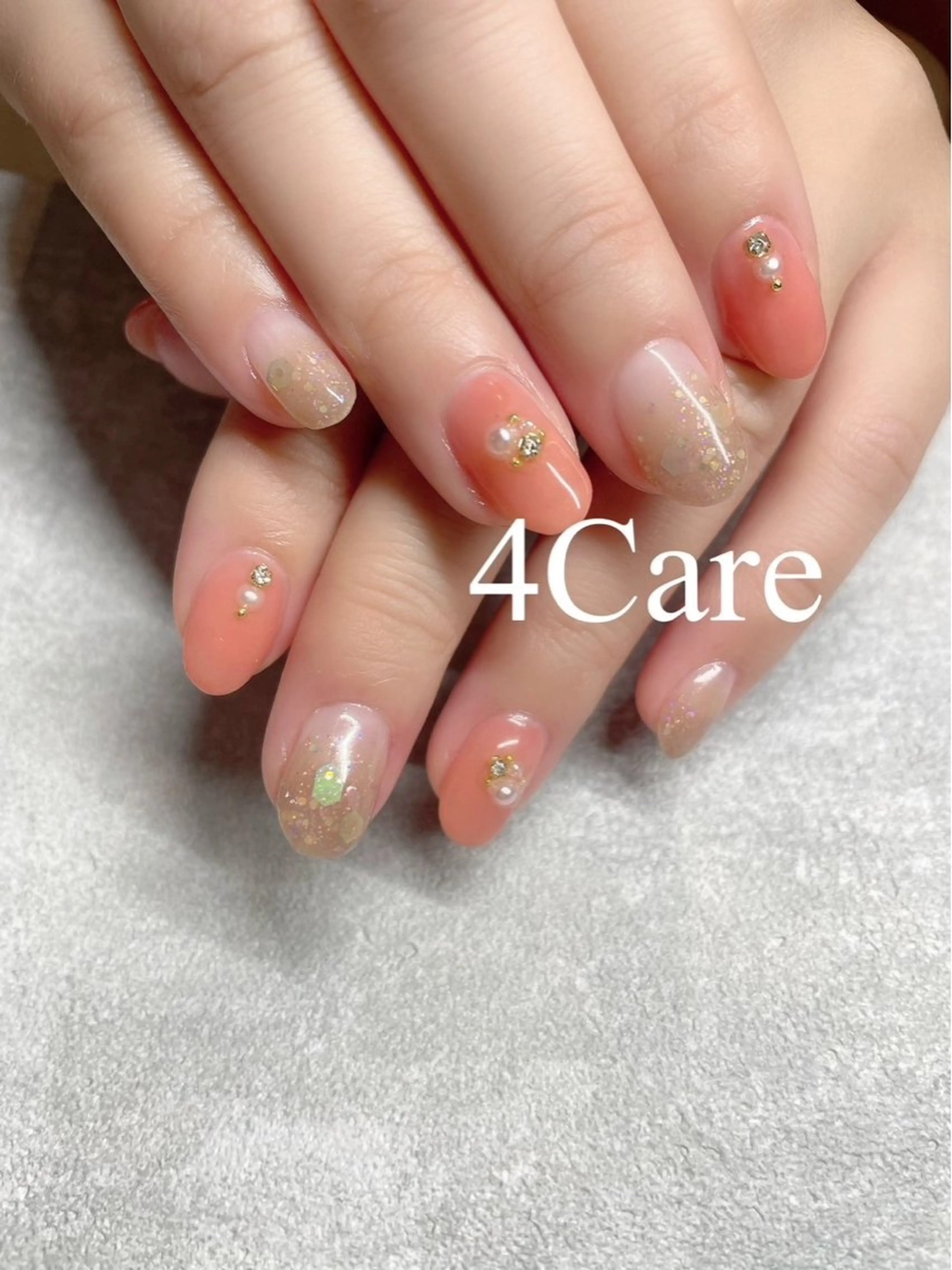 ネイル ハンドネイル 4Care Yのネイルデザイン