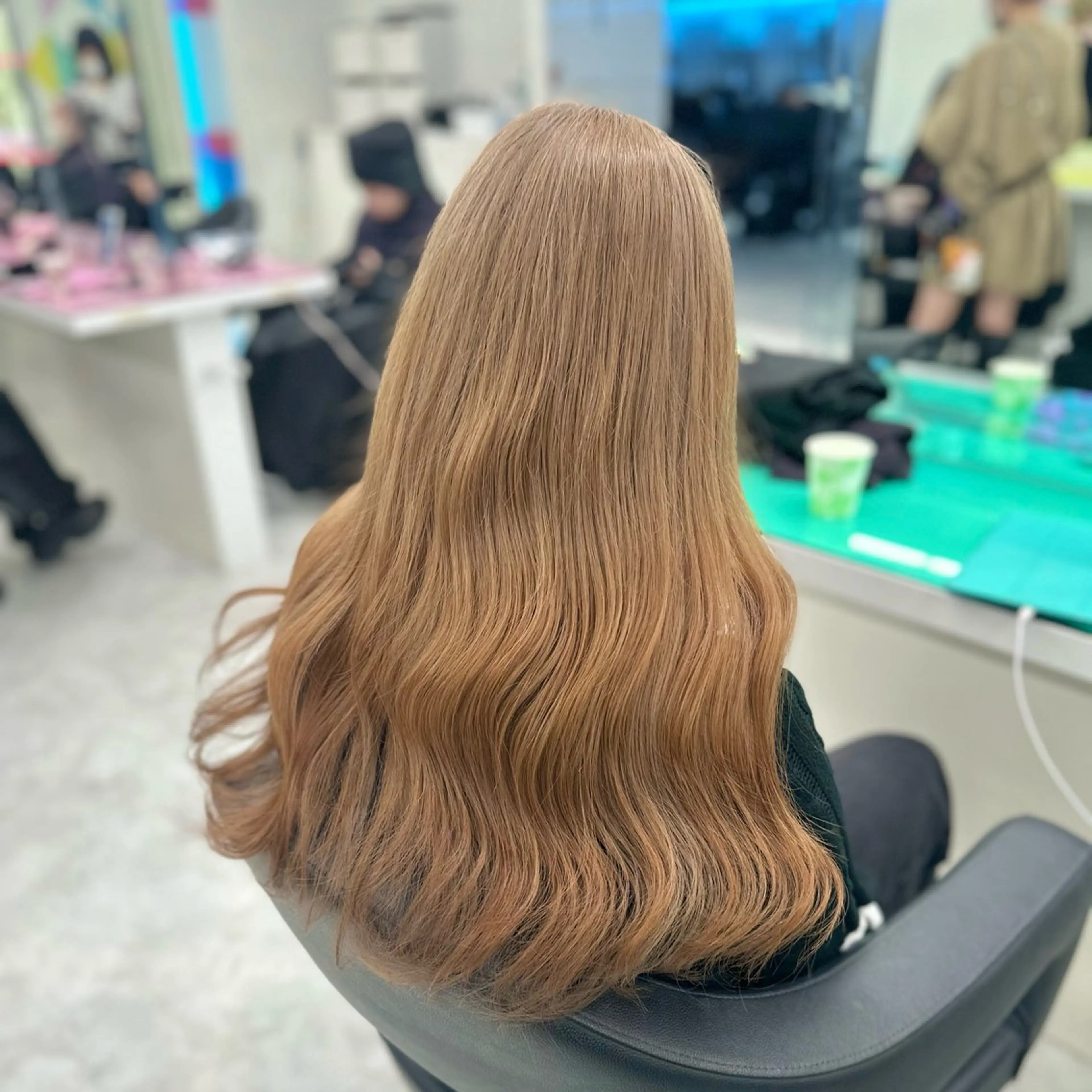 ロング カラー ブリーチ ケアブリーチ ハイトーンカラー ♡ダブルカラー特化♡ miyuのヘアスタイル