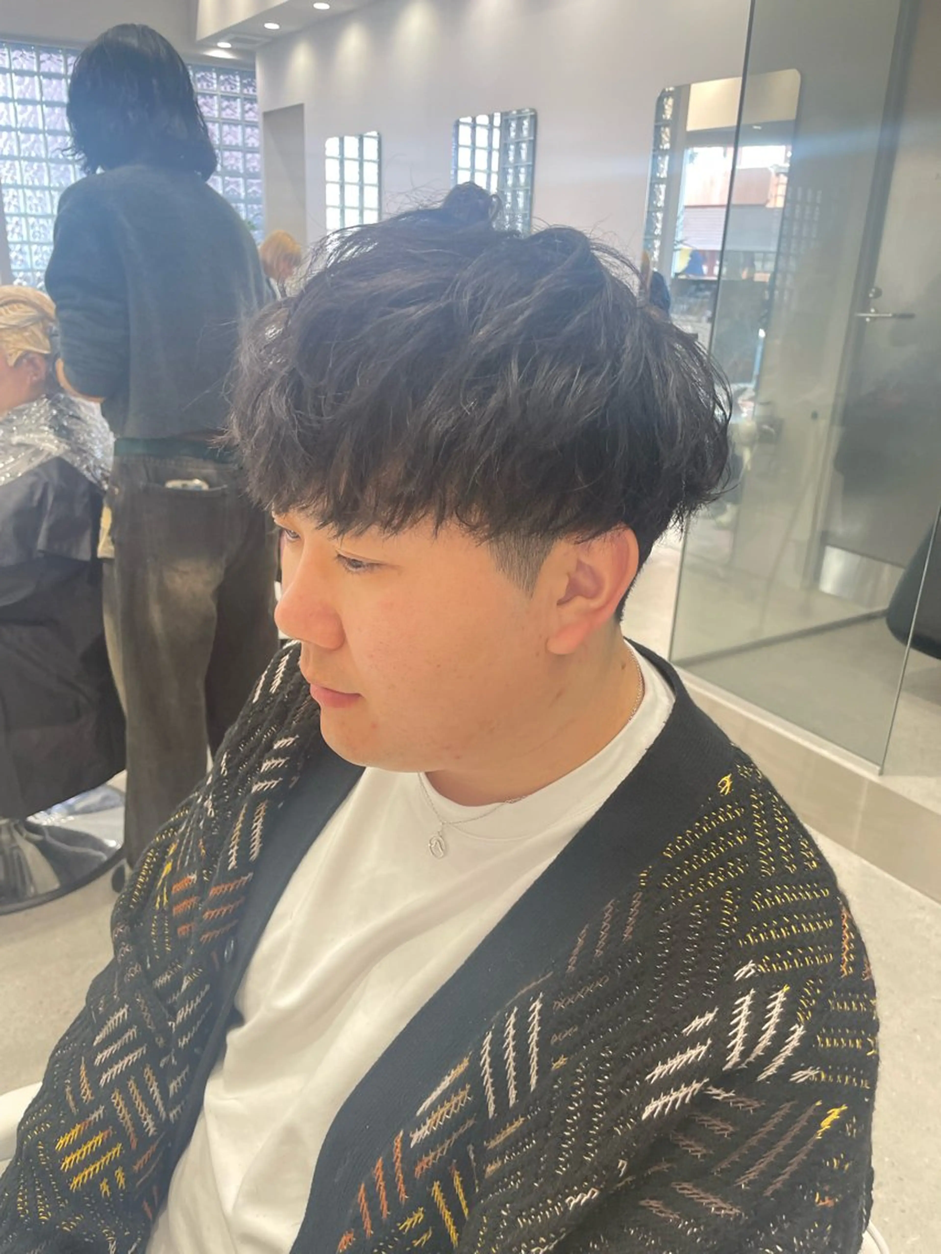 メンズ 無料ショートモデル 募集中❗️秋山ひらいのヘアスタイル