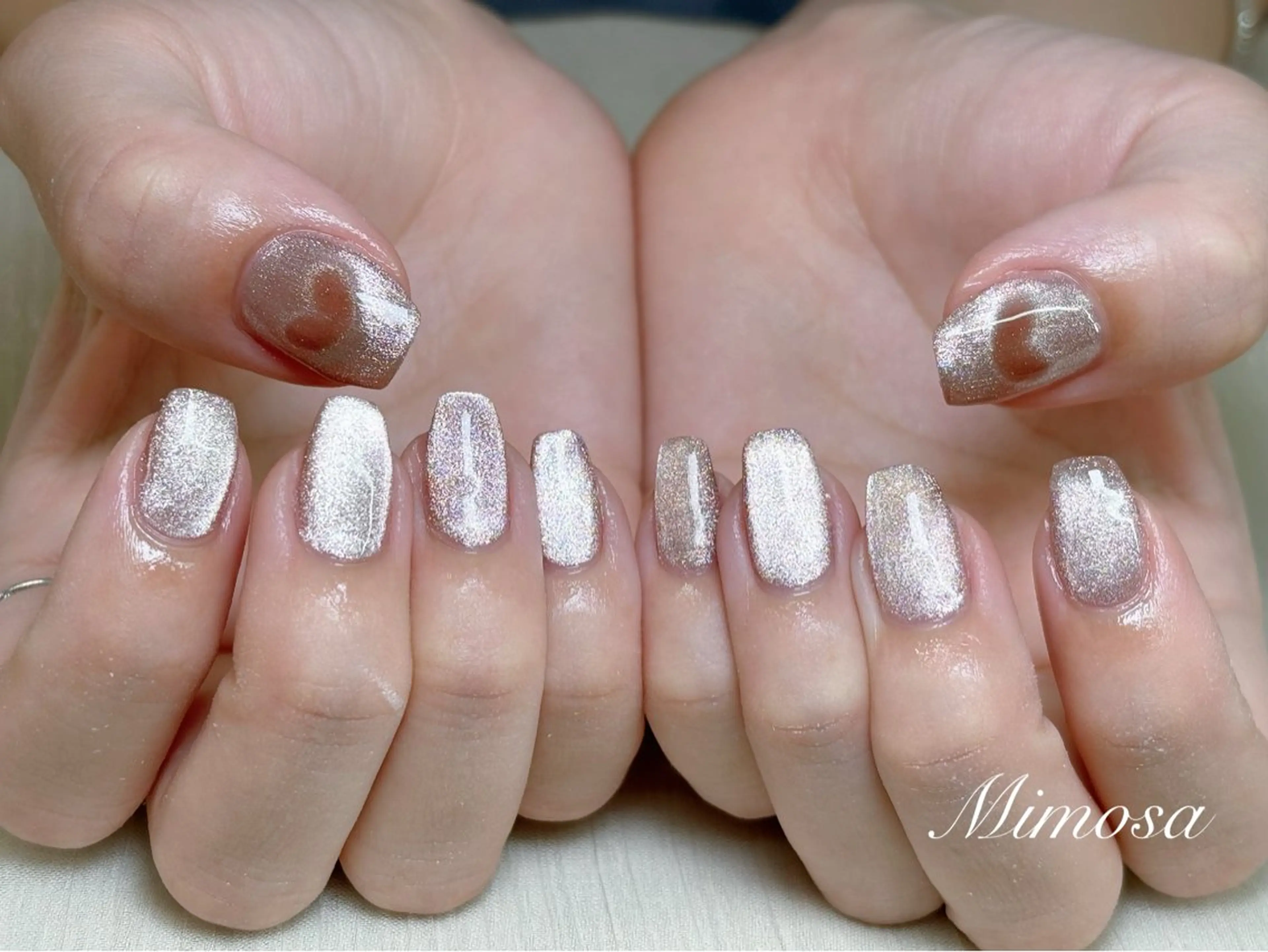 ネイル ハンドネイル 🫧Mimosa 吉祥寺のネイルデザイン