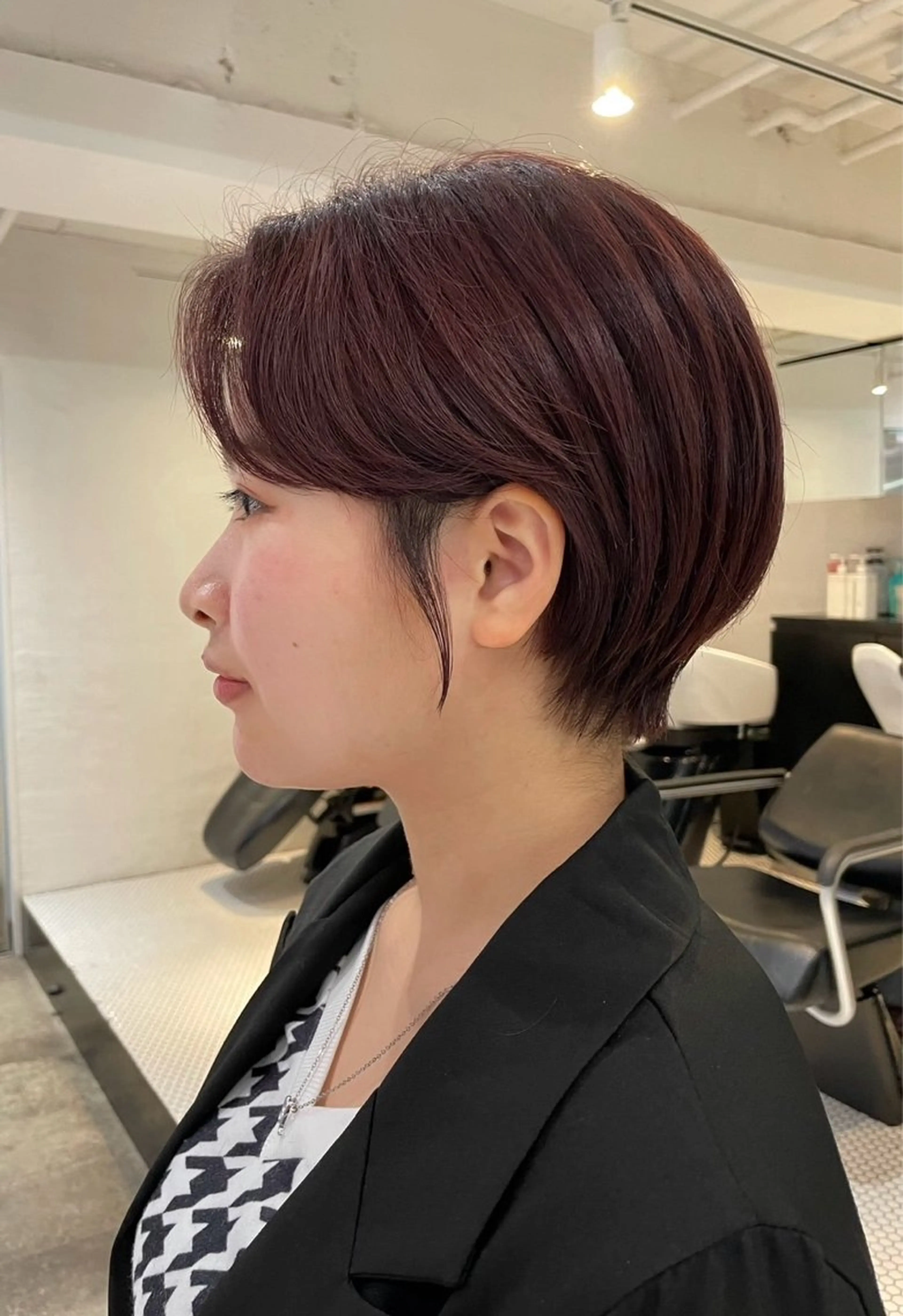 ショート 篠原 一華のヘアスタイル