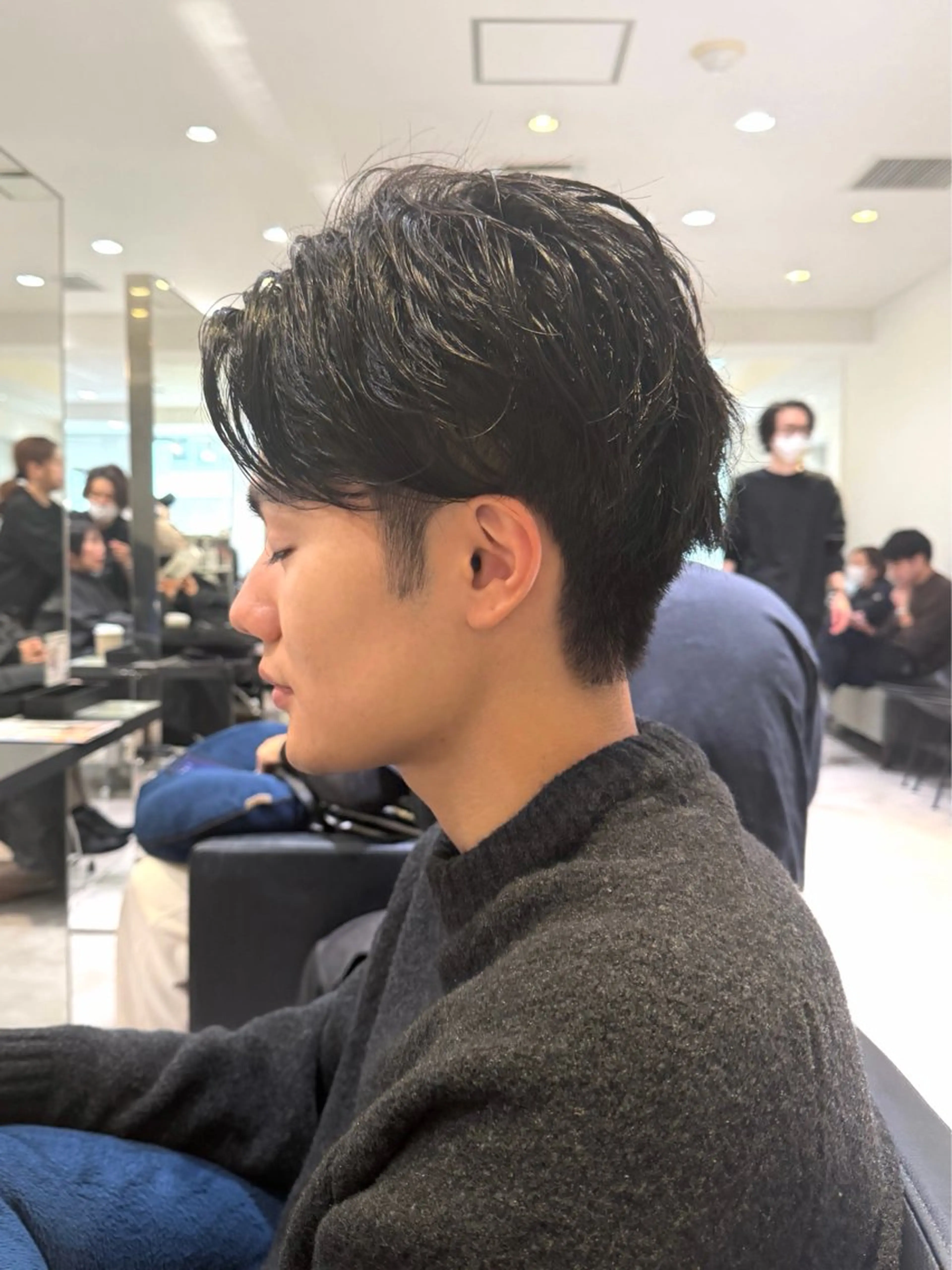 メンズ カット ヘッドスパ 🥣安野祥華 銀座大人ショート🥣のヘアスタイル