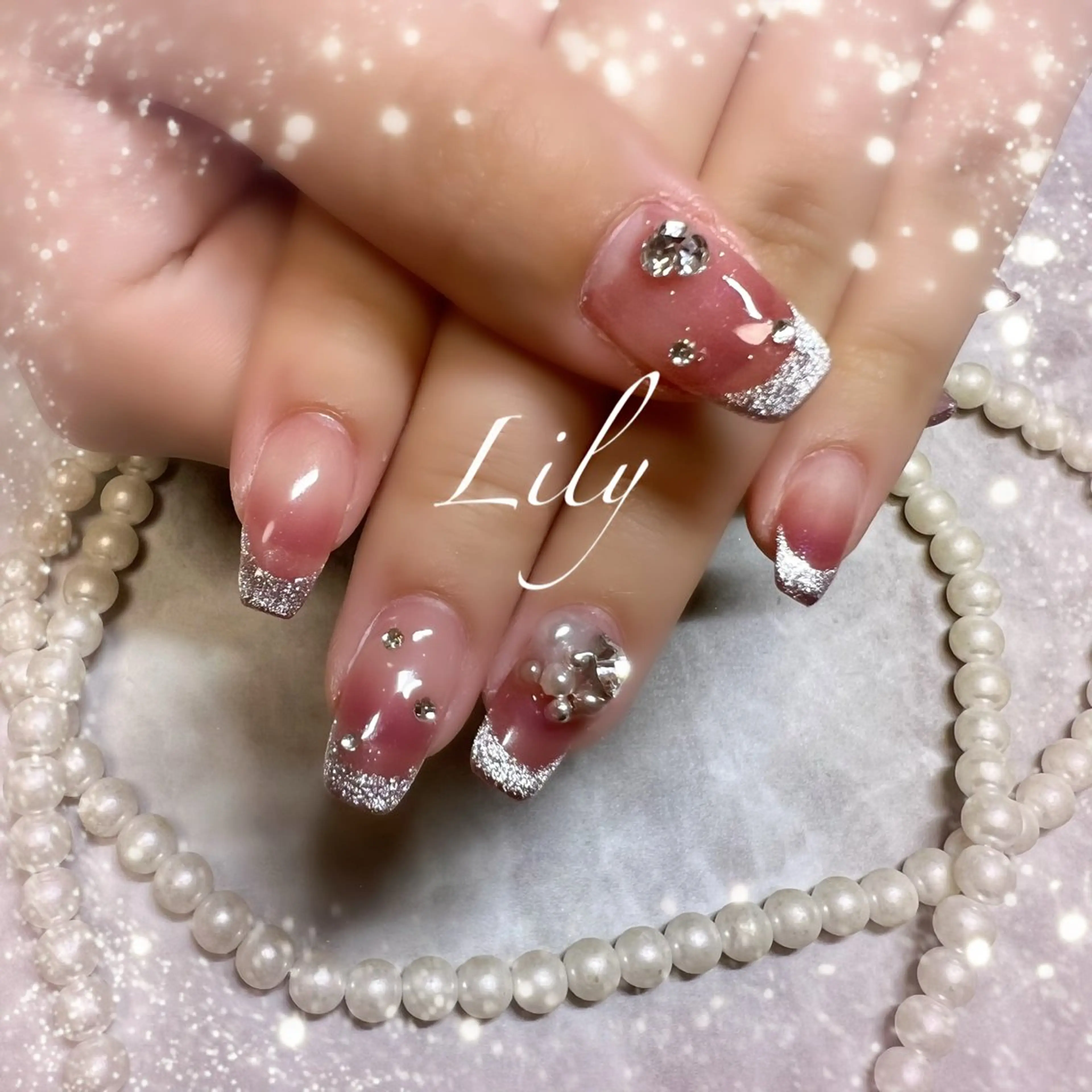 ネイル ハンドネイル Lily*nail 🌻Mii🌻のネイルデザイン