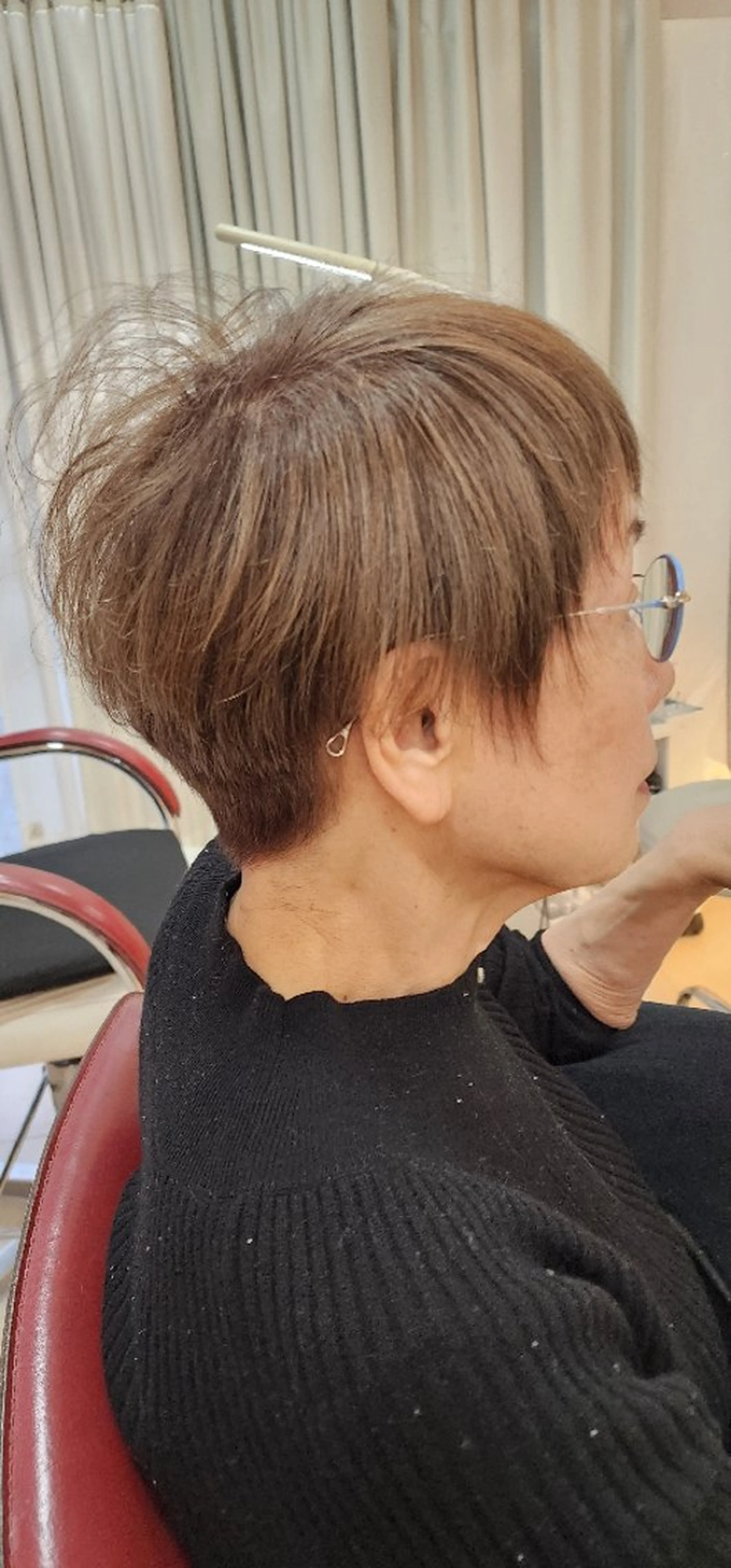 ショート カラー パーマ ショートヘア hairmake Juinのヘアスタイル