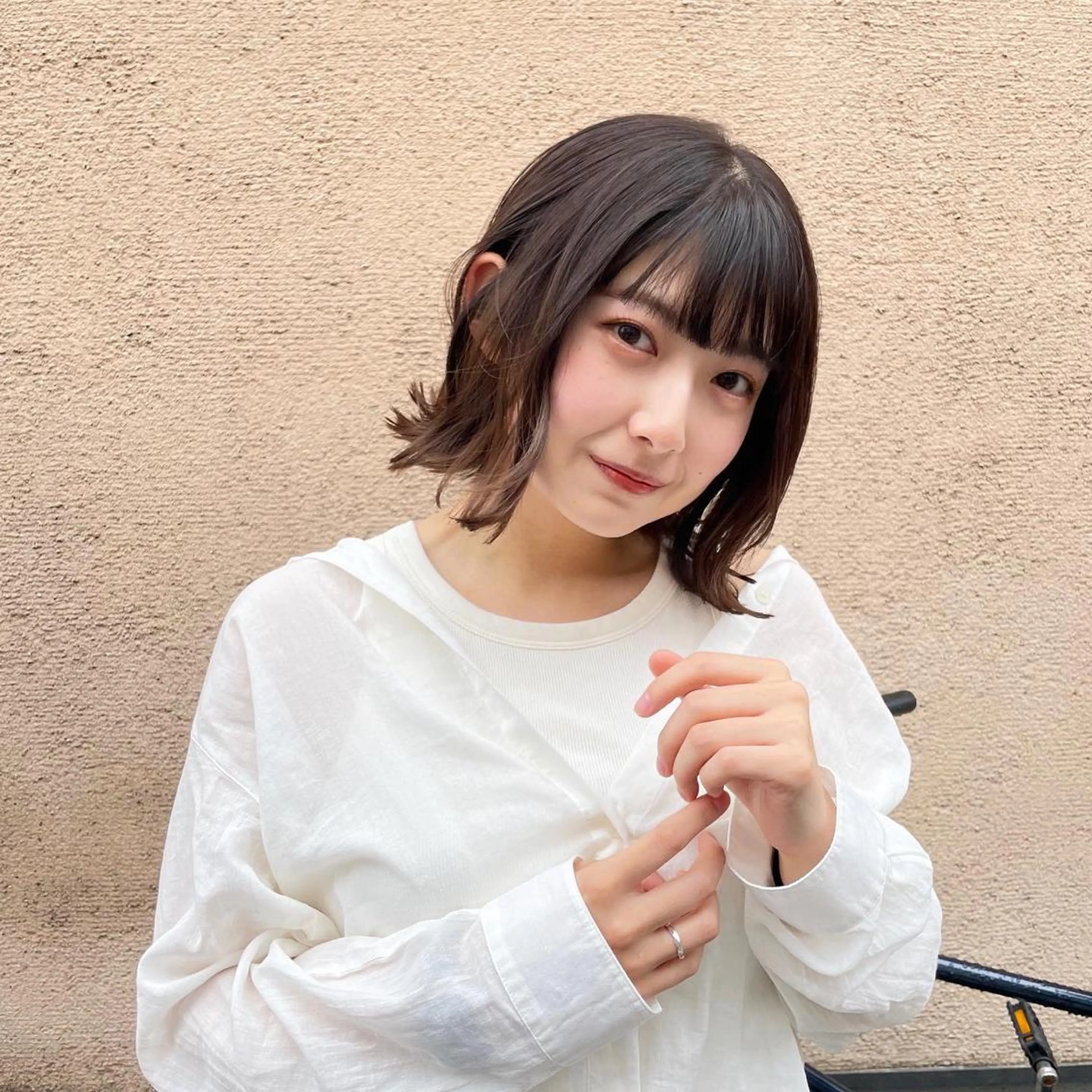 ショート ヘアアレンジ KURIA*⋆ஐ ブリーチ/韓国ヘアのヘアスタイル