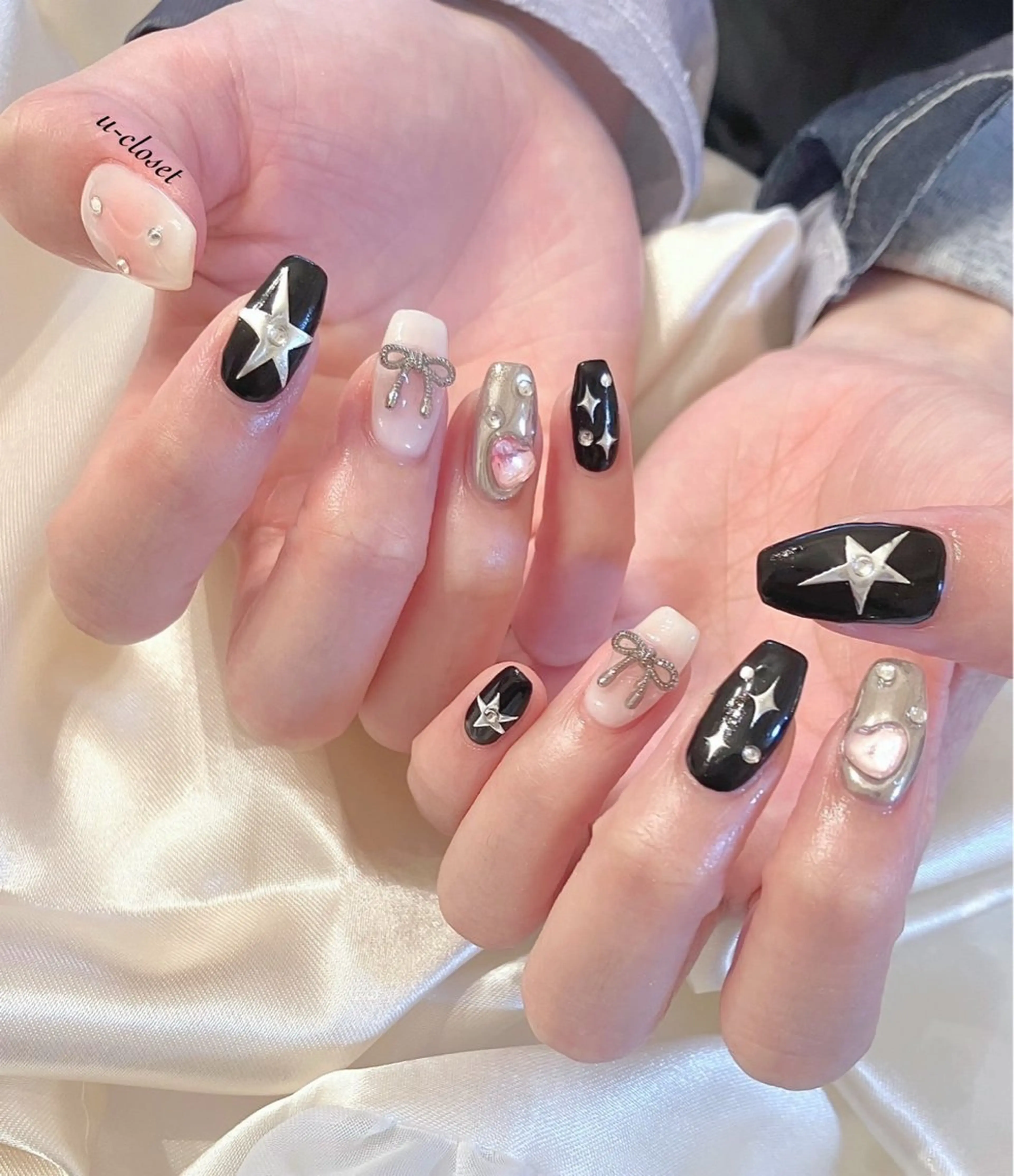 ネイル ハンドネイル u closetのネイルデザイン