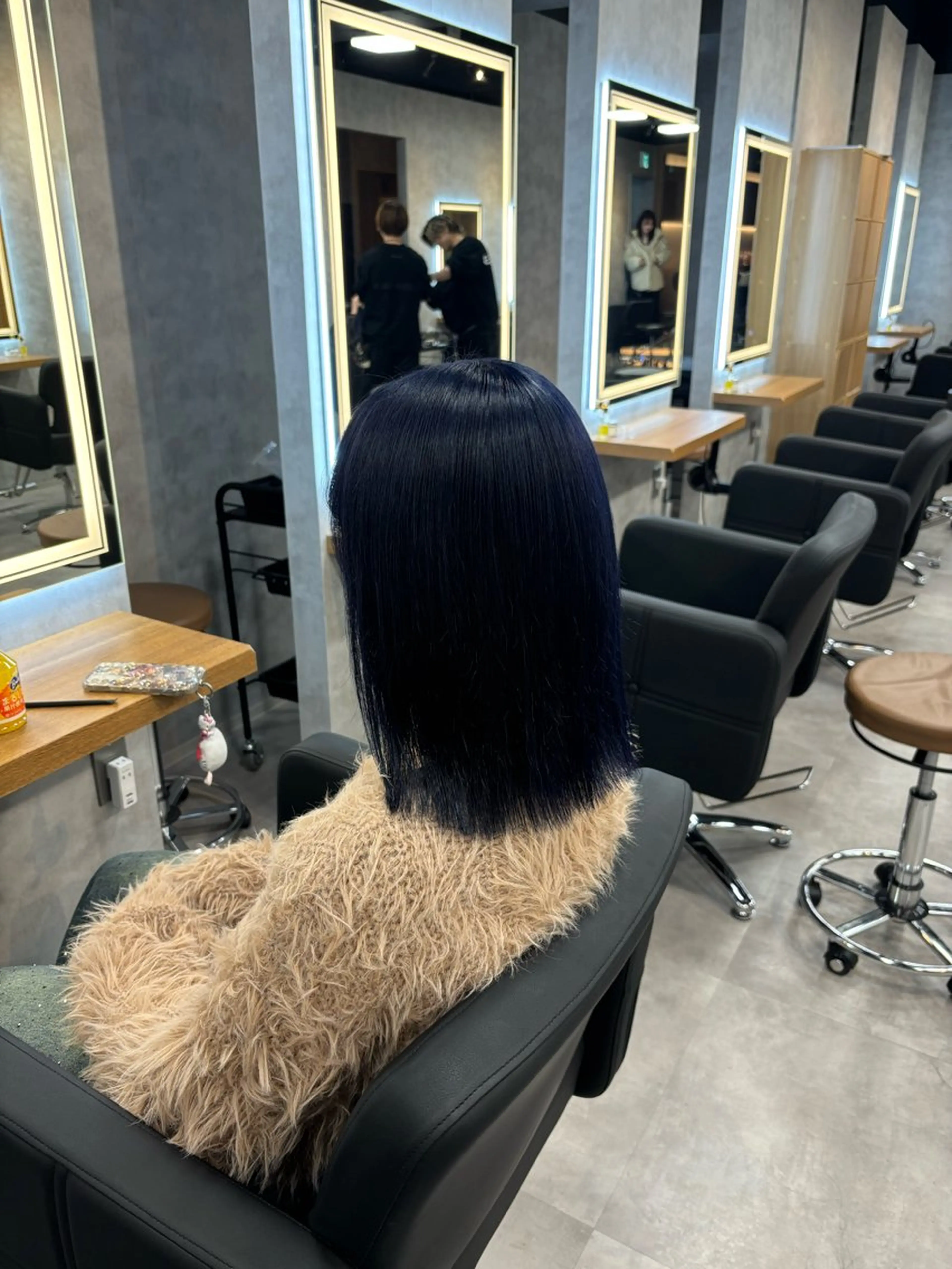 ロング カラー パーマ ヘアアレンジ 透明感ブリーチカラー 🌈TOMOHIROのヘアスタイル