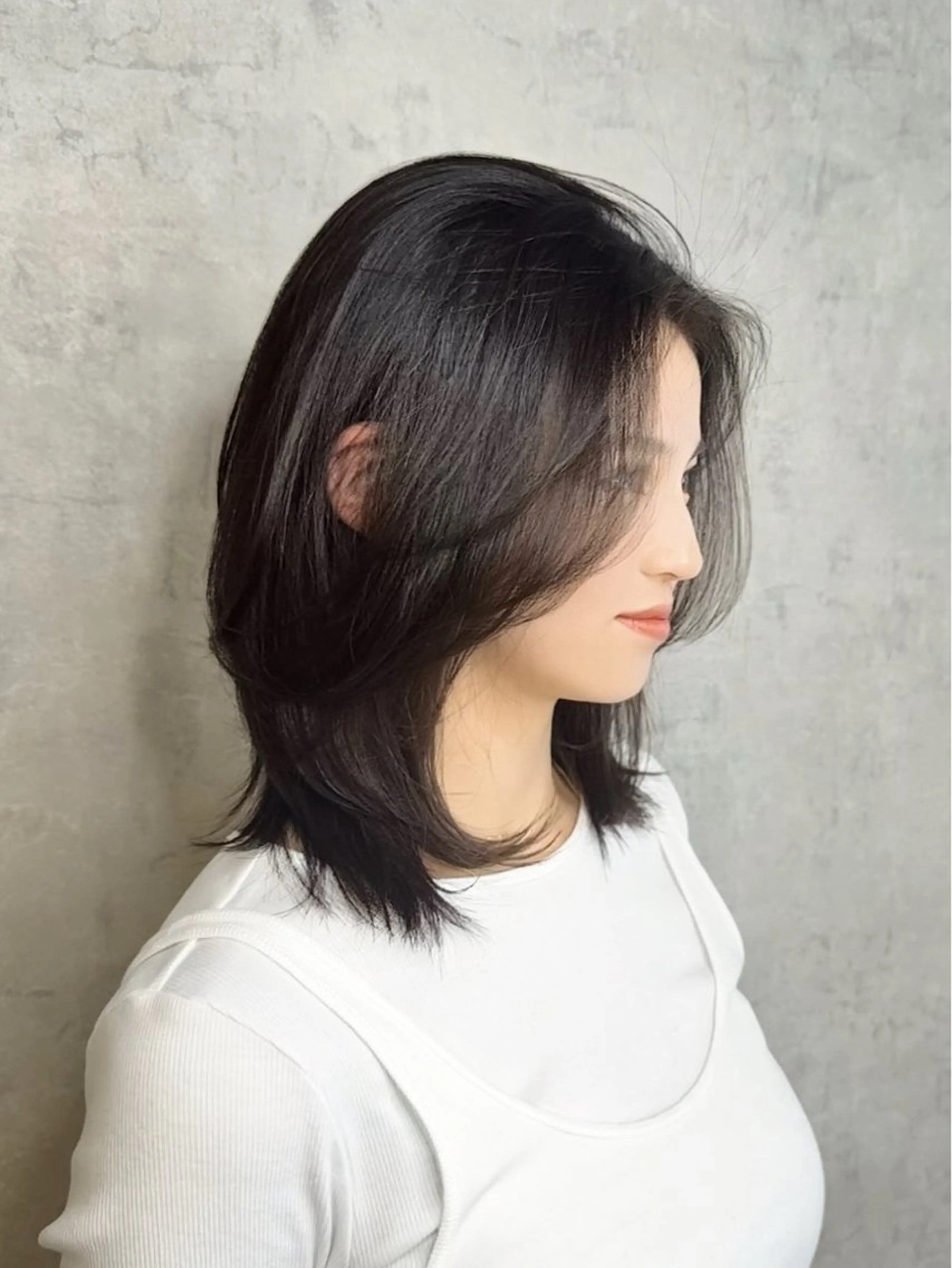 ミディアム トレンド韓国レイヤー 🇰🇷のんのヘアスタイル