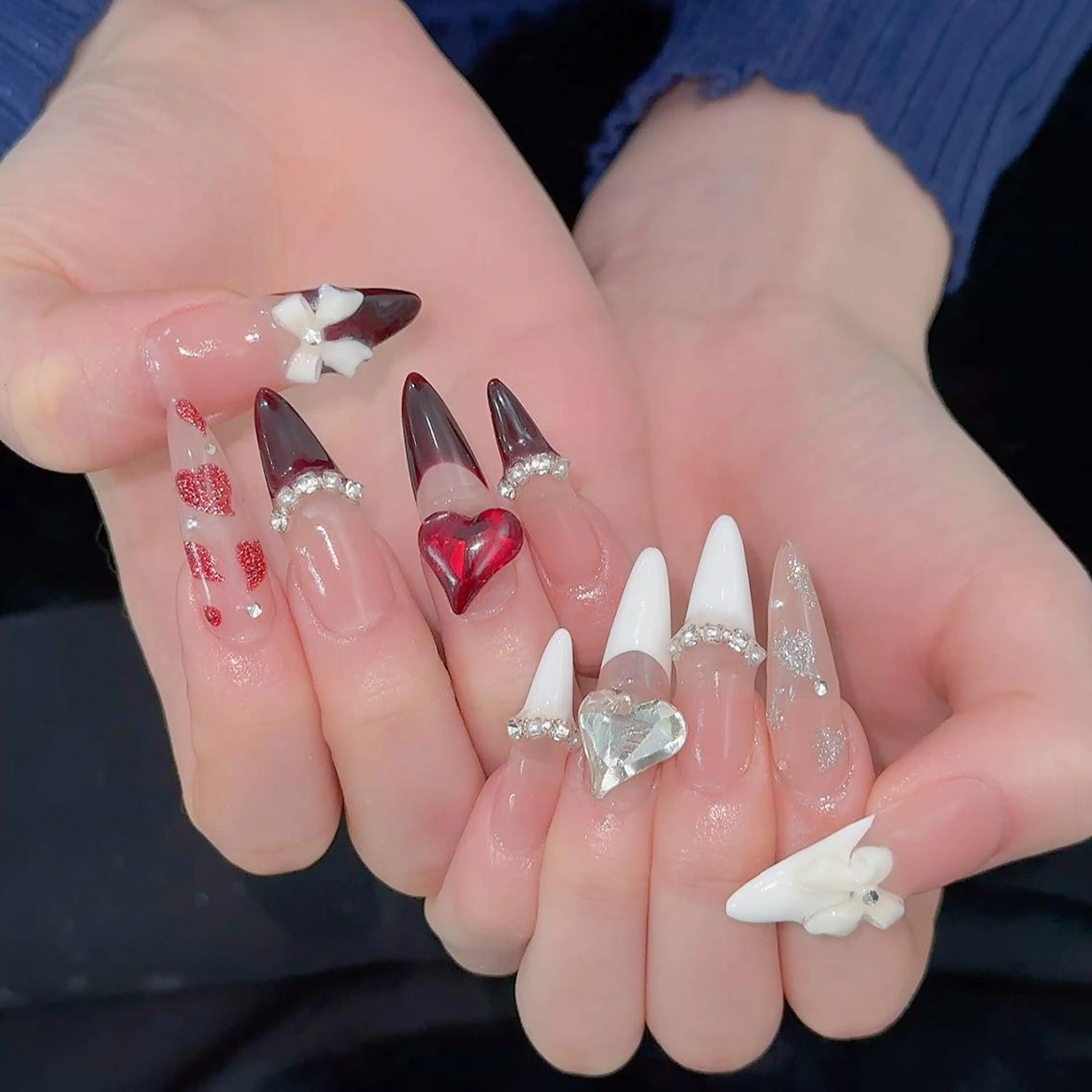 ネイル ハンドネイル Queens ひなのネイルデザイン