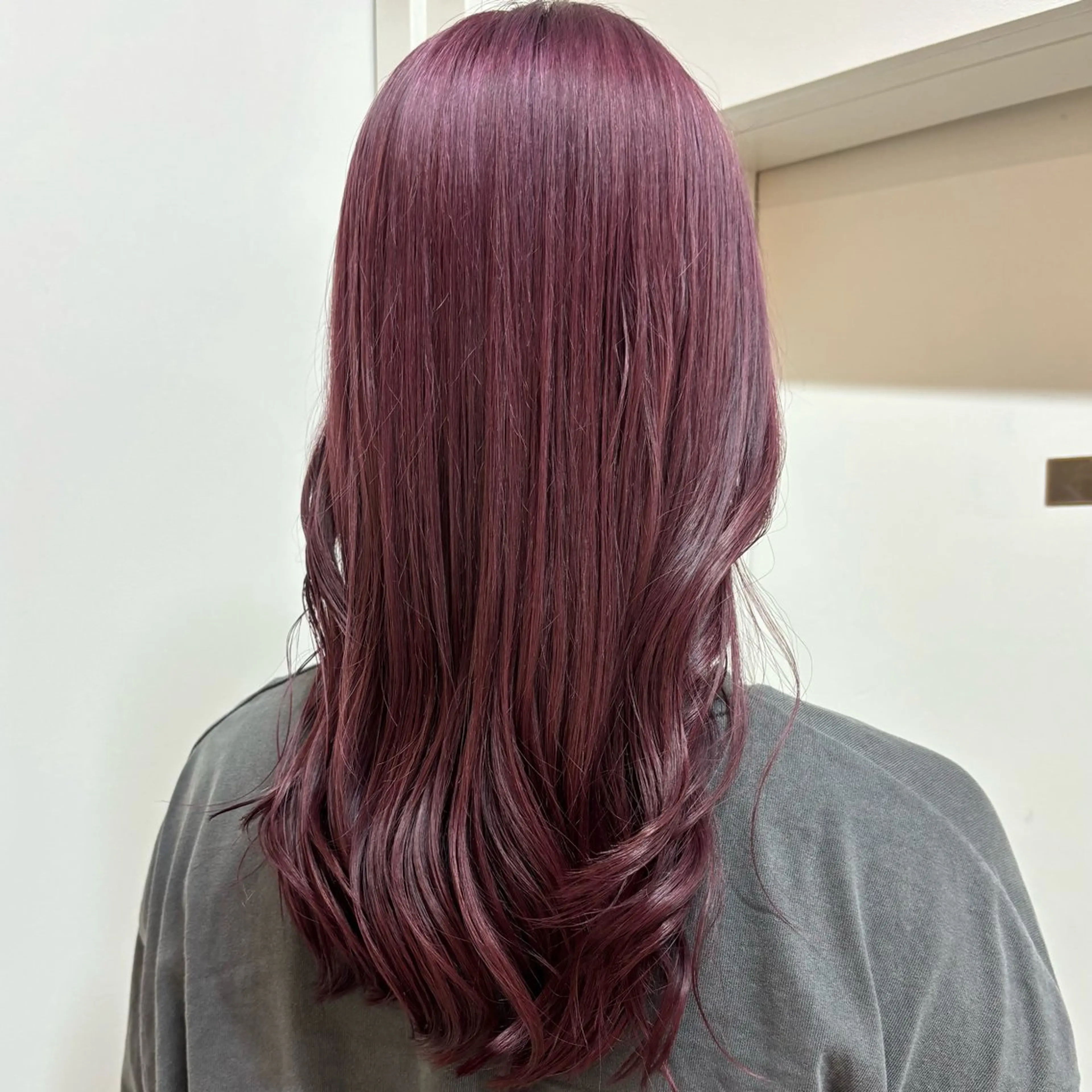 ロング 木村 夢のヘアスタイル