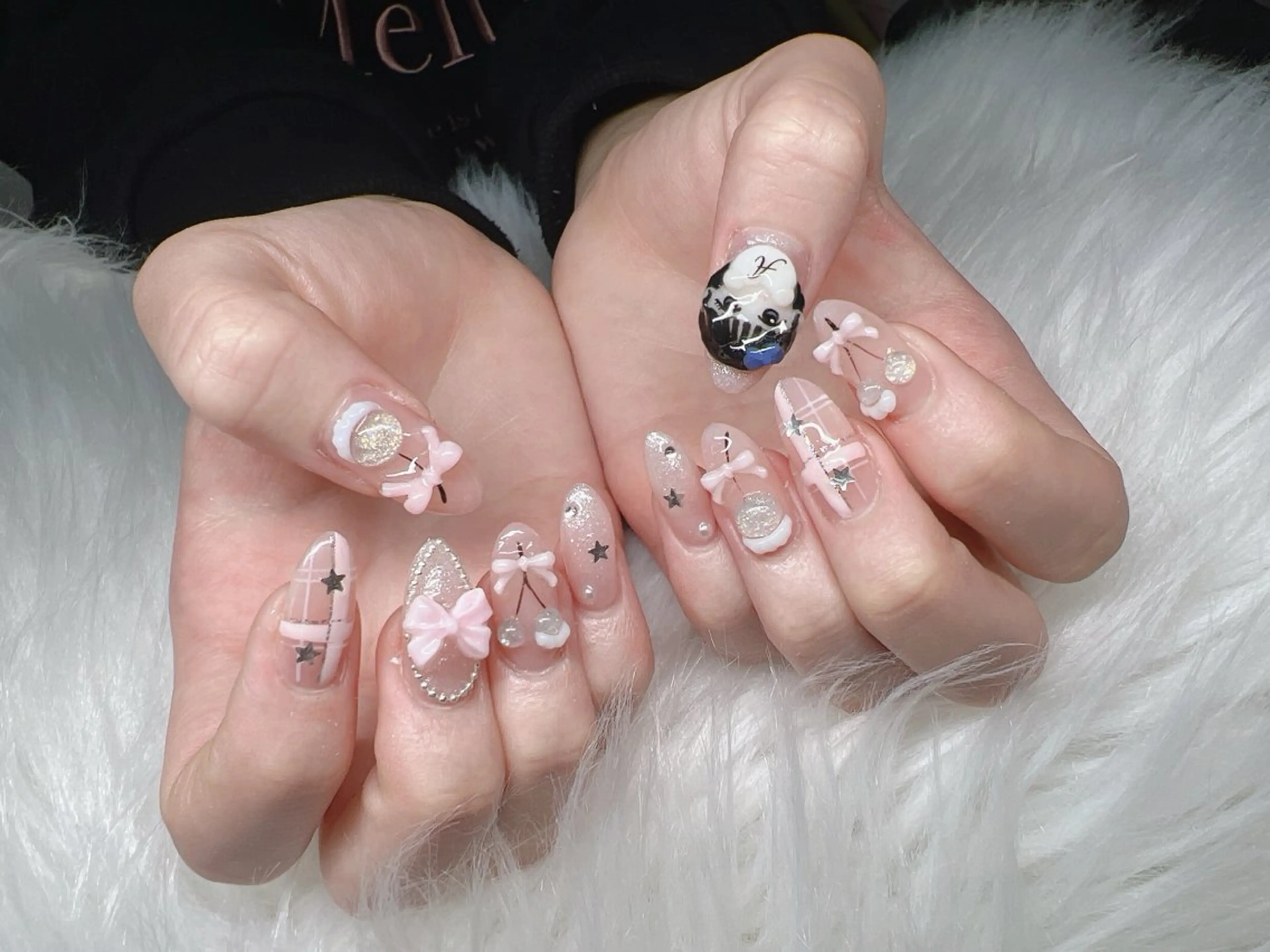 ネイル ハンドネイル Lee Nails チップ長さだし専門店のネイルデザイン