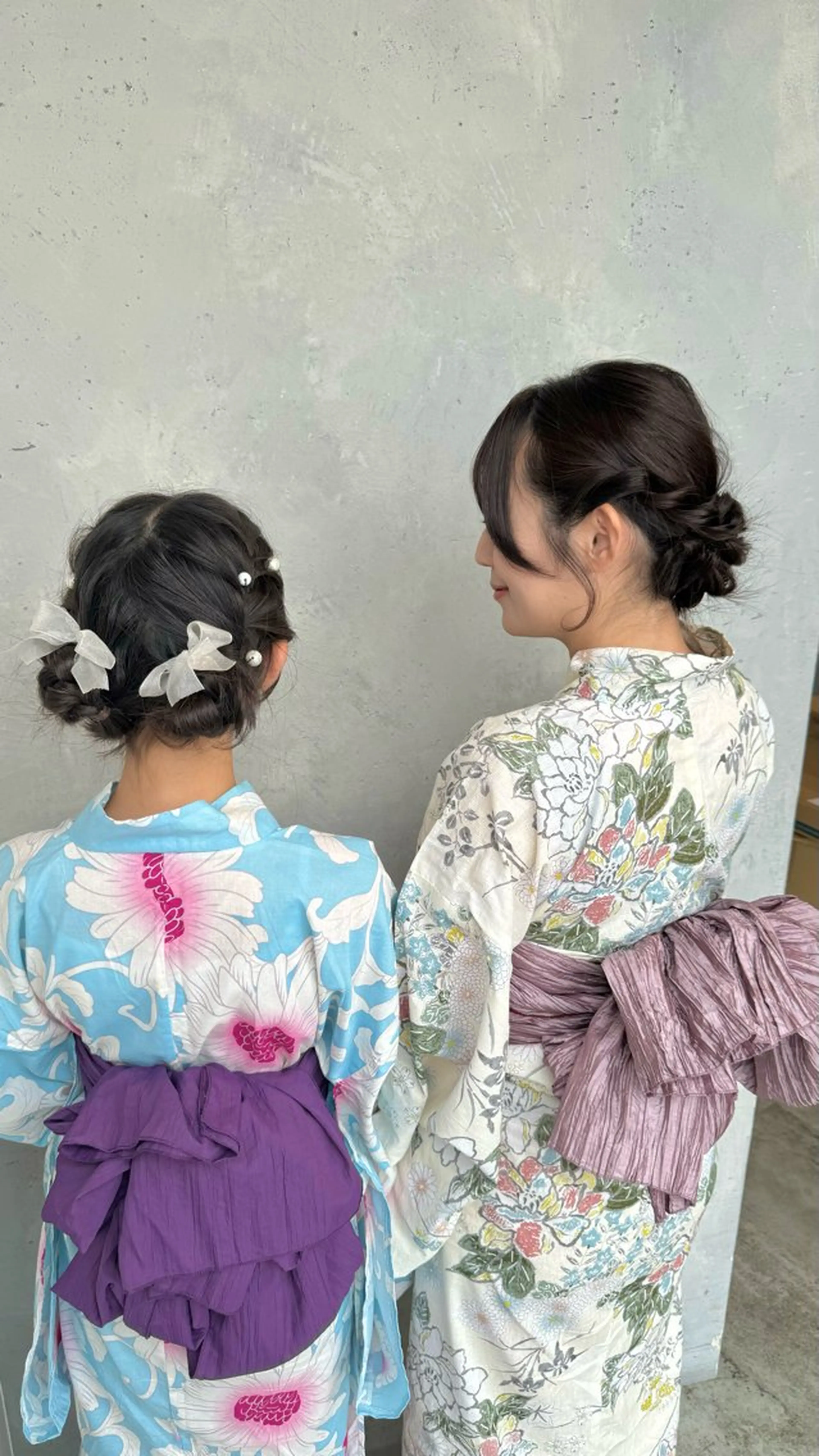 ヘアアレンジ 浴衣 レイヤーカット✂︎池 袋個室サロンkumaのヘアスタイル