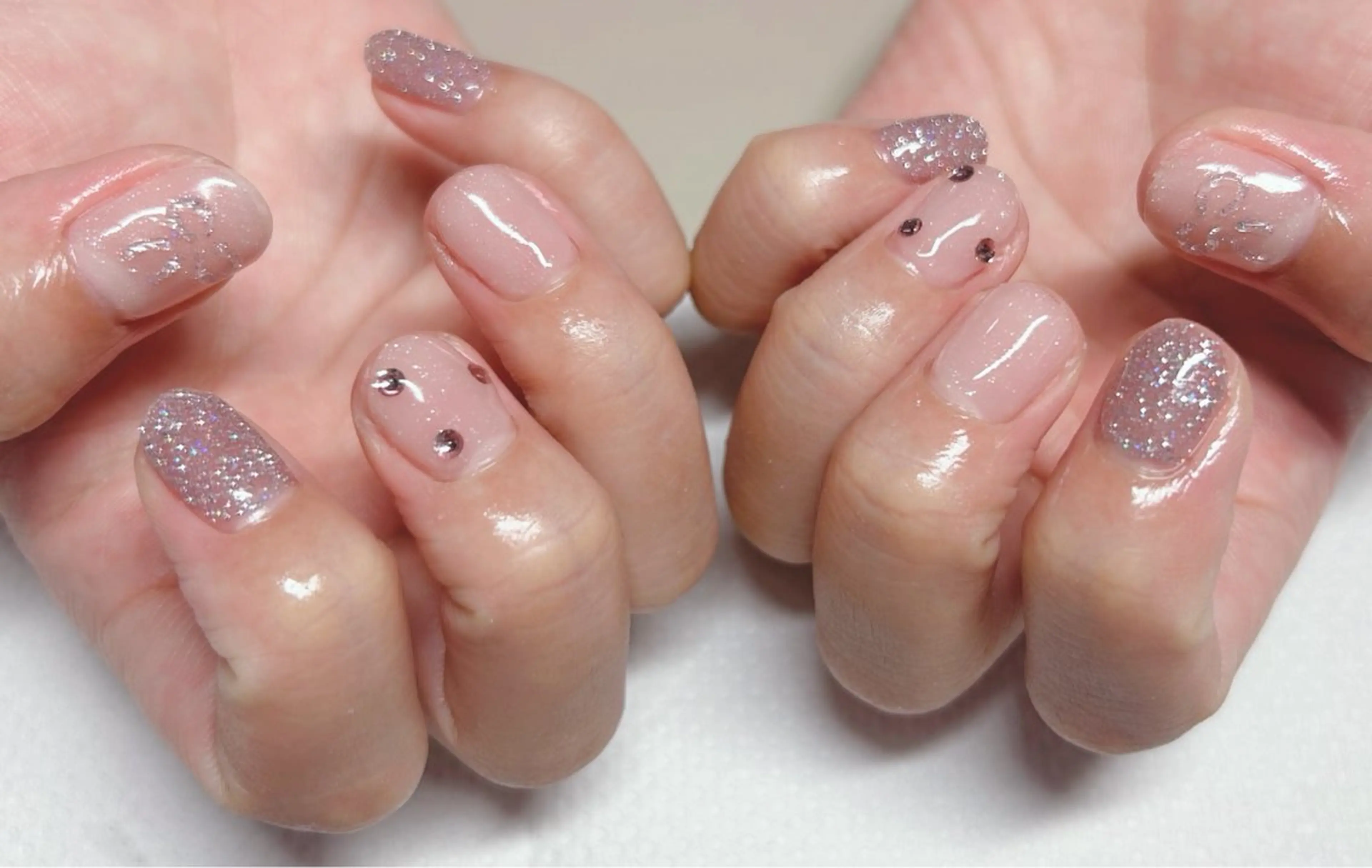 ネイル ニュアンスネイル Rairia nail所属・Rairianail 室橋舞のネイルデザイン