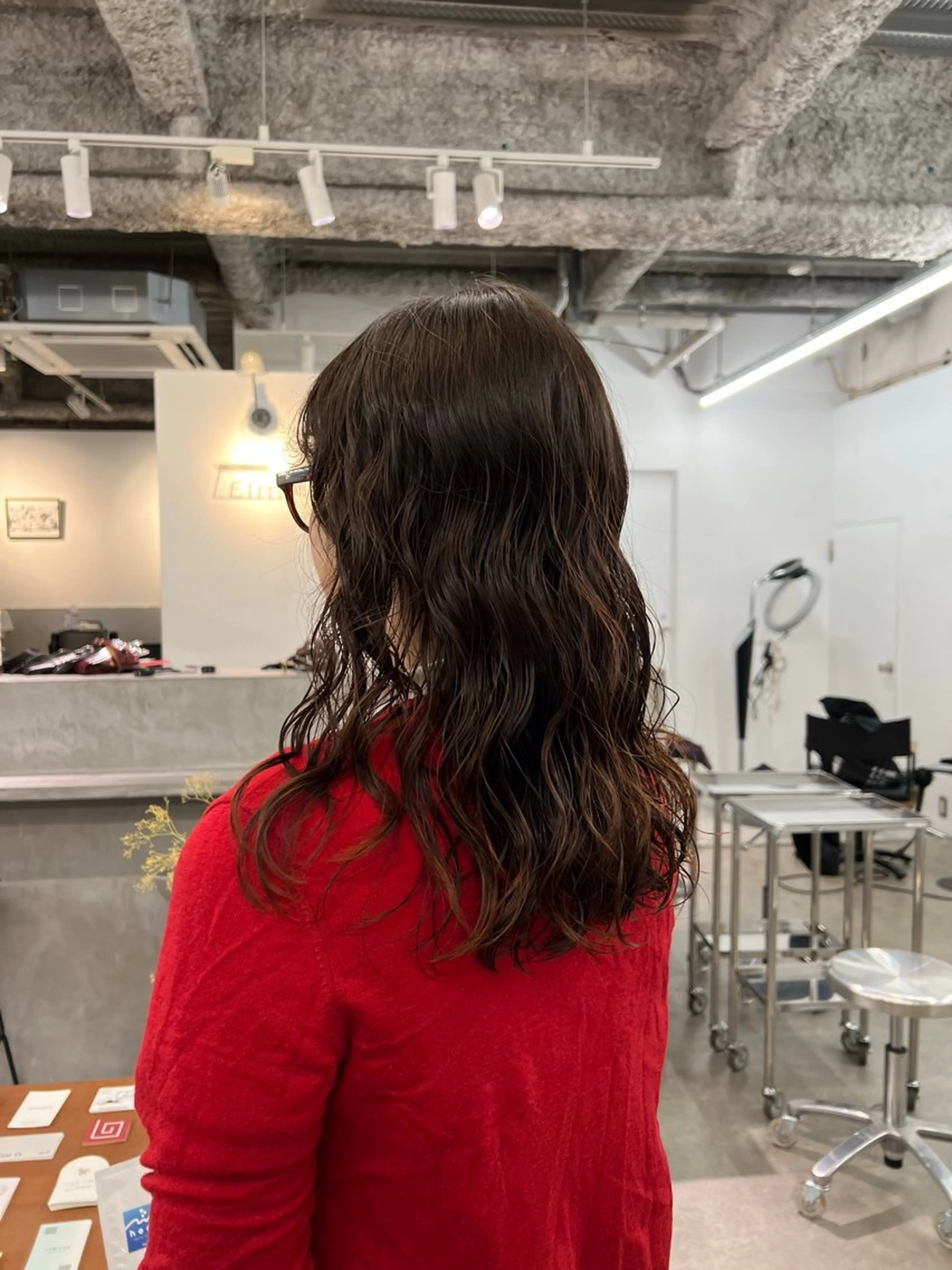 ロング パーマ パーマ パーマ×透明感カラー MIOのヘアスタイル