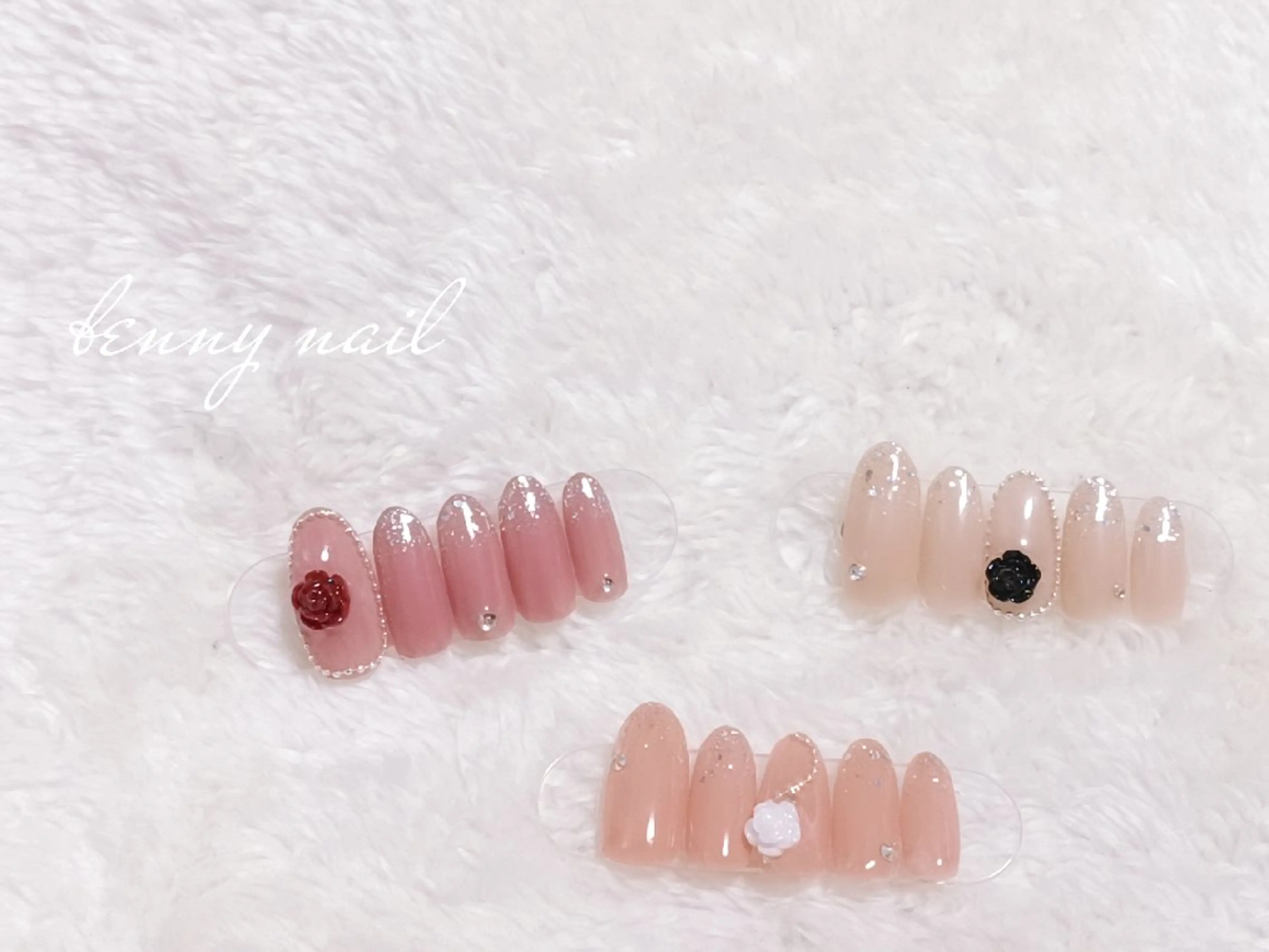 ネイル ガーリー 最終受付23時半 benny nailのネイルデザイン