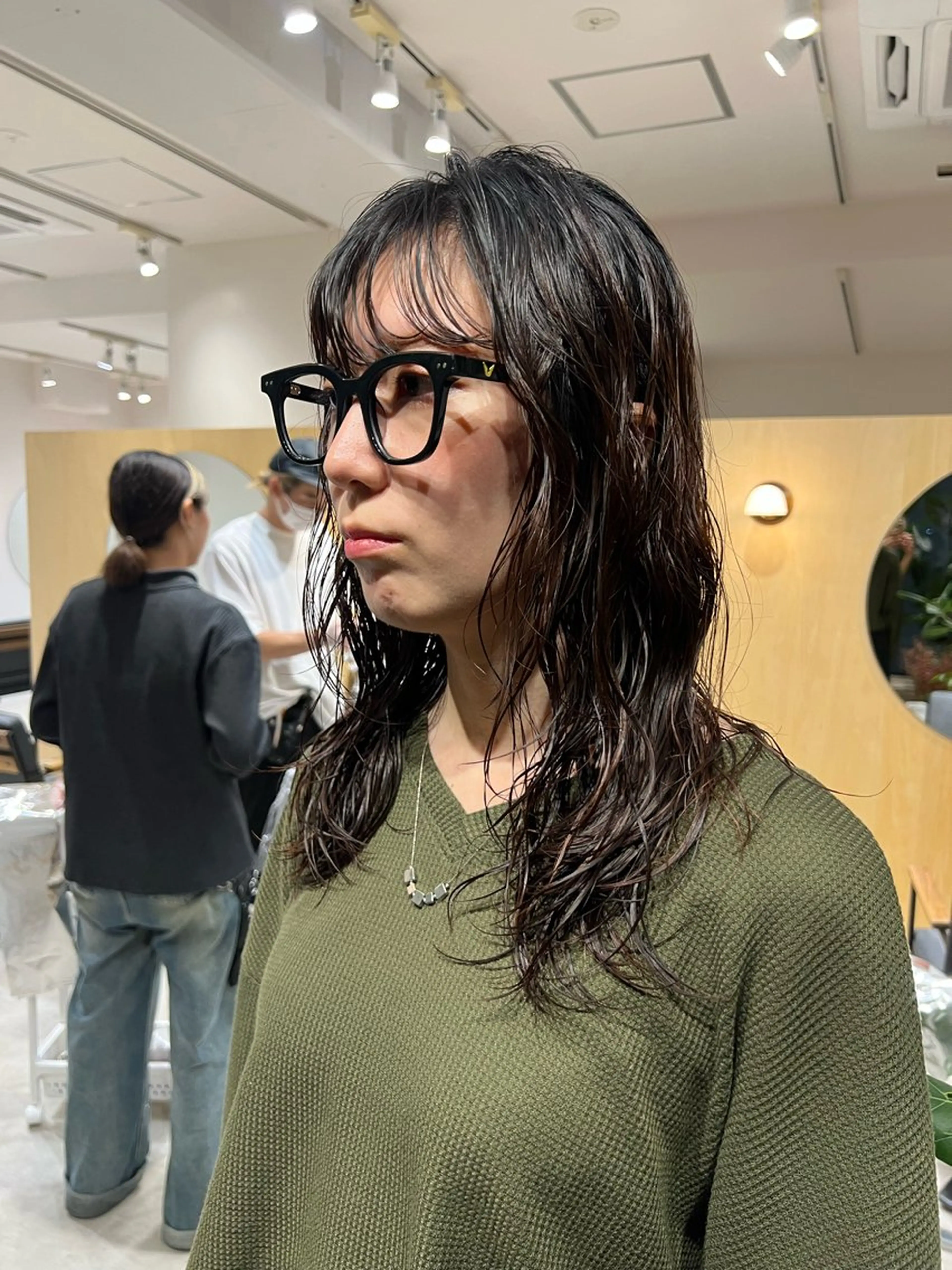 ロング パーマ パーマ/ボブ /レイヤー チヒロのヘアスタイル