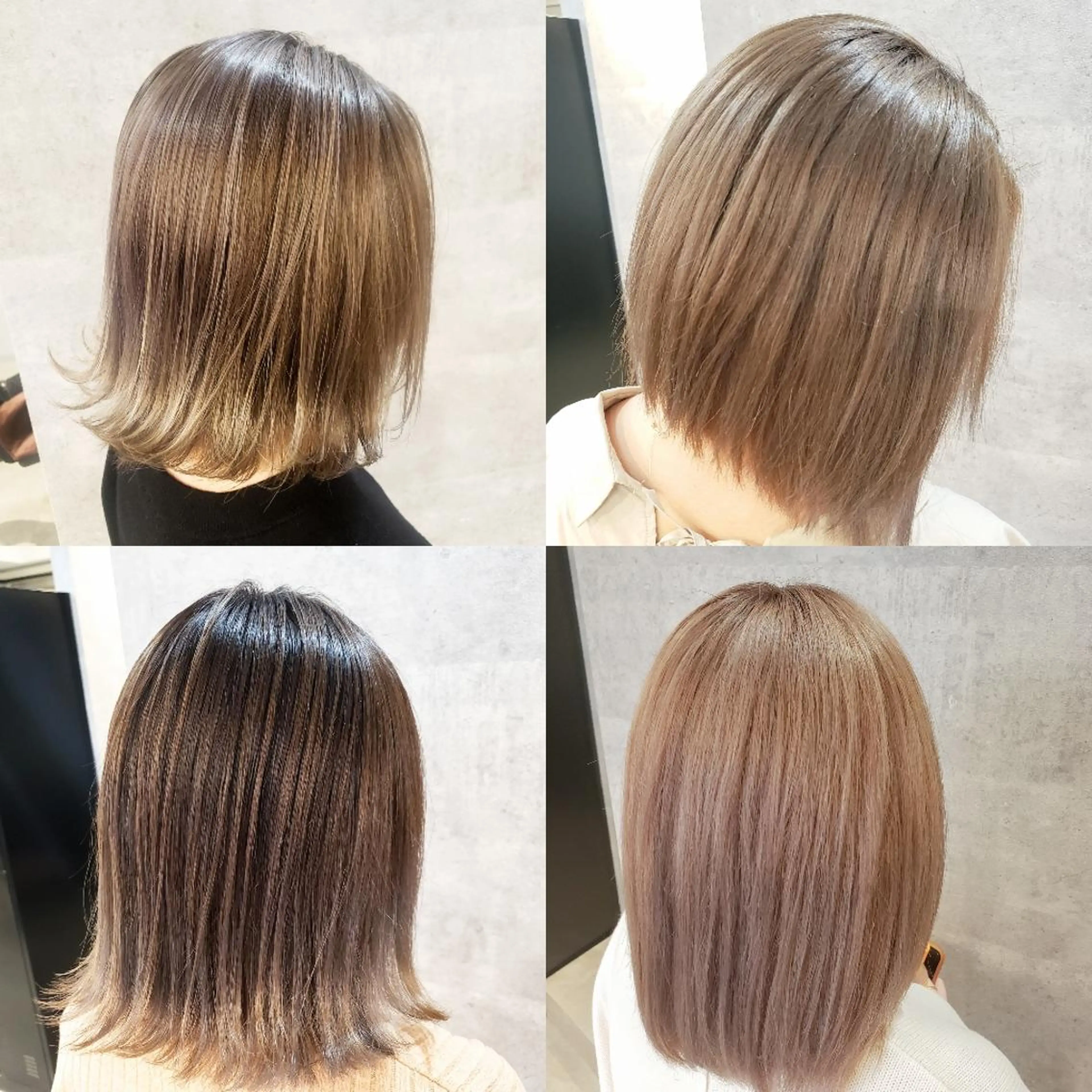 ショート カラー ハイトーンカラー ボブ ミルクティー特化 🌈島内　琢真🌈のヘアスタイル