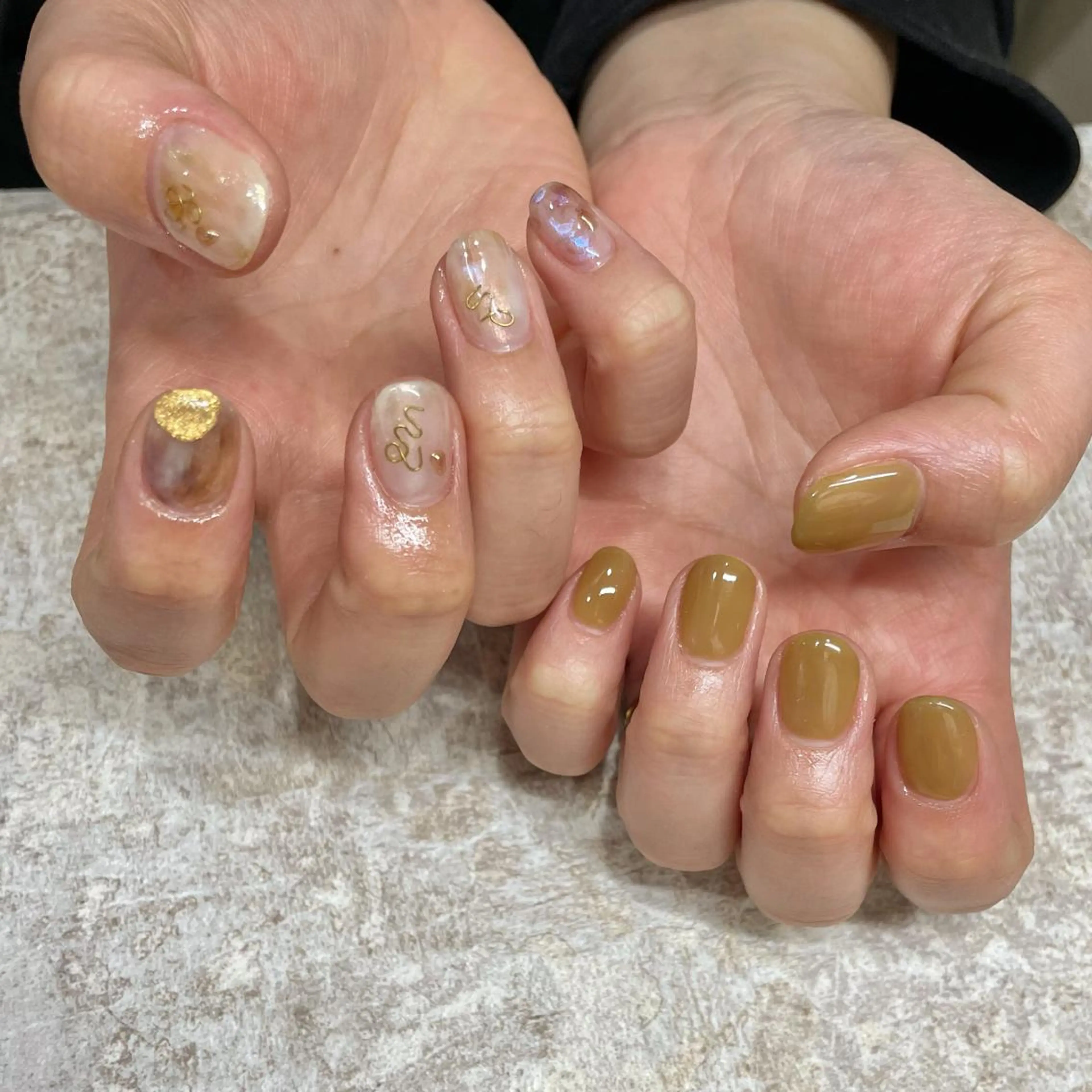 ネイル ハンドネイル Radia bykaonailsのネイルデザイン