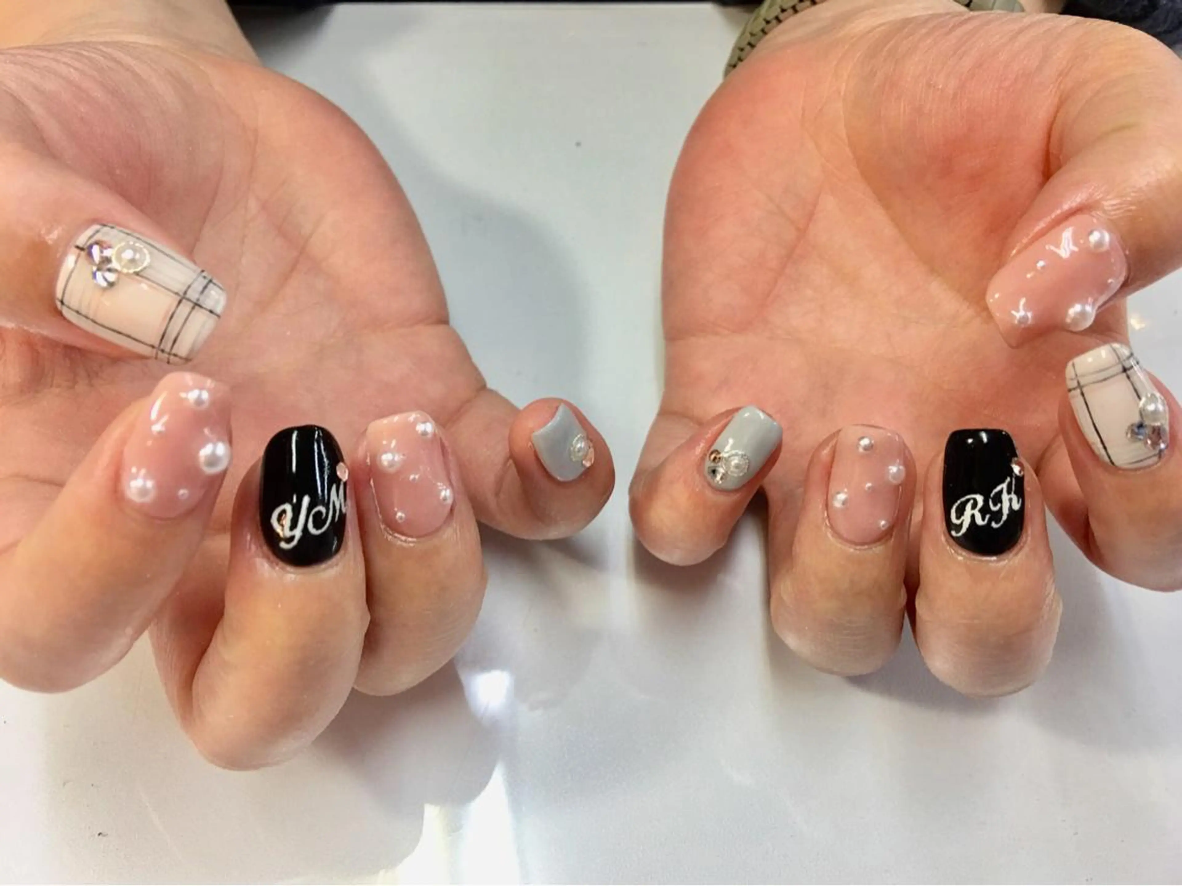 ネイル ドット ハンドネイル Tocowaka マエダのネイルデザイン